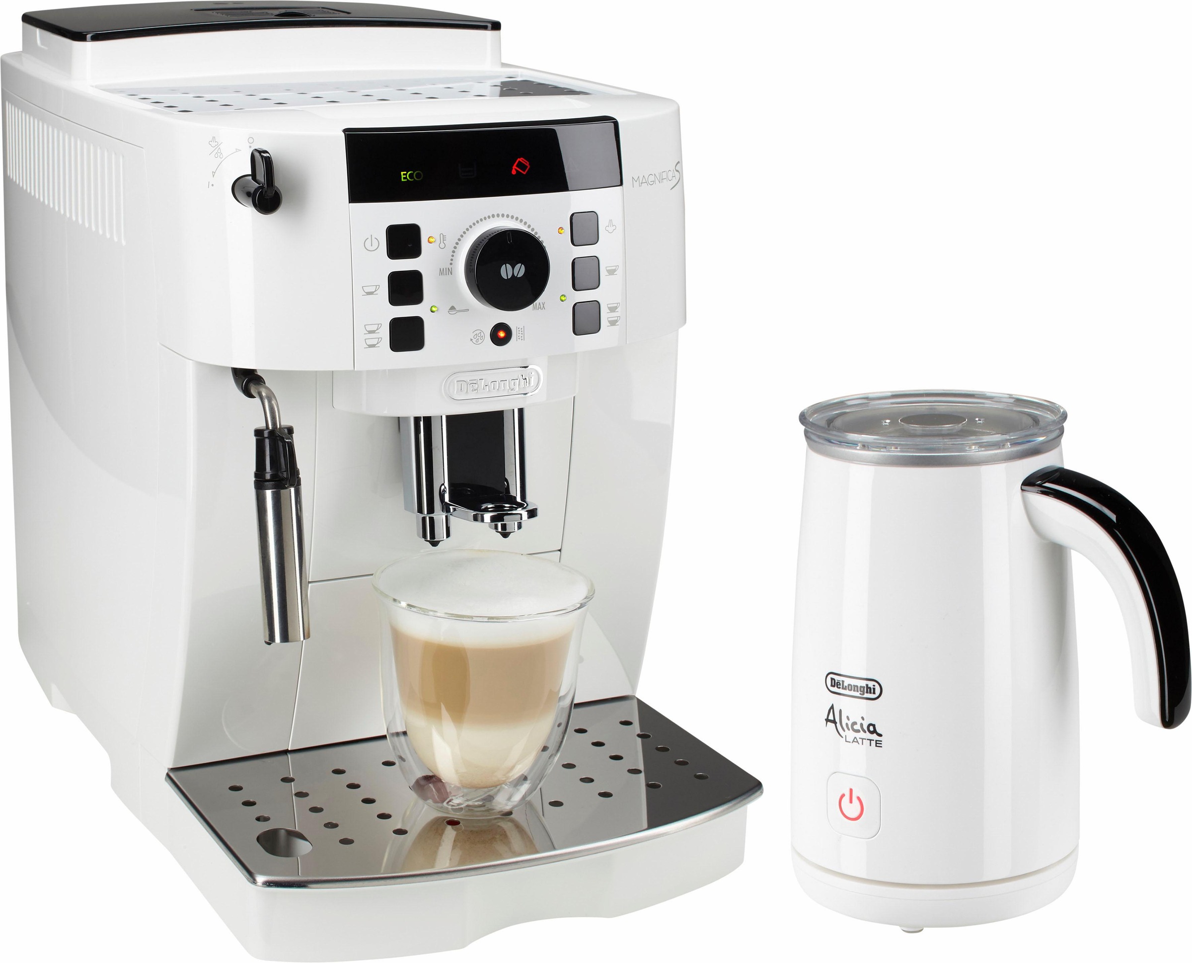 Kaffeevollautomat ECAM 21.118.W, 1,8l Tank, Kegelmahlwerk