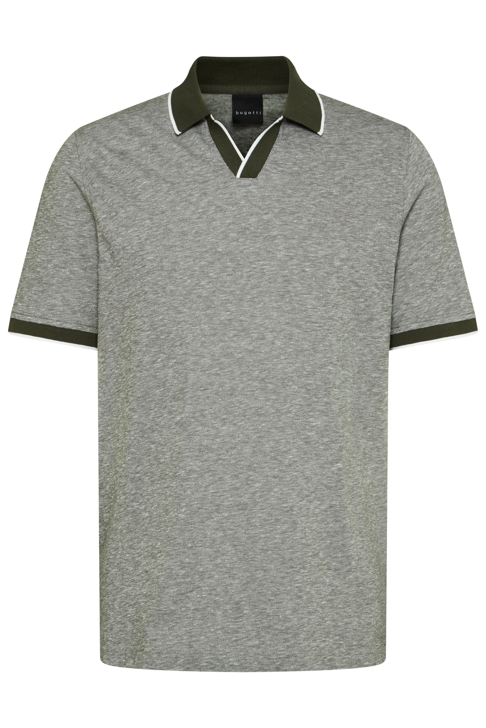 bugatti Poloshirt, mit Kontraststreifen