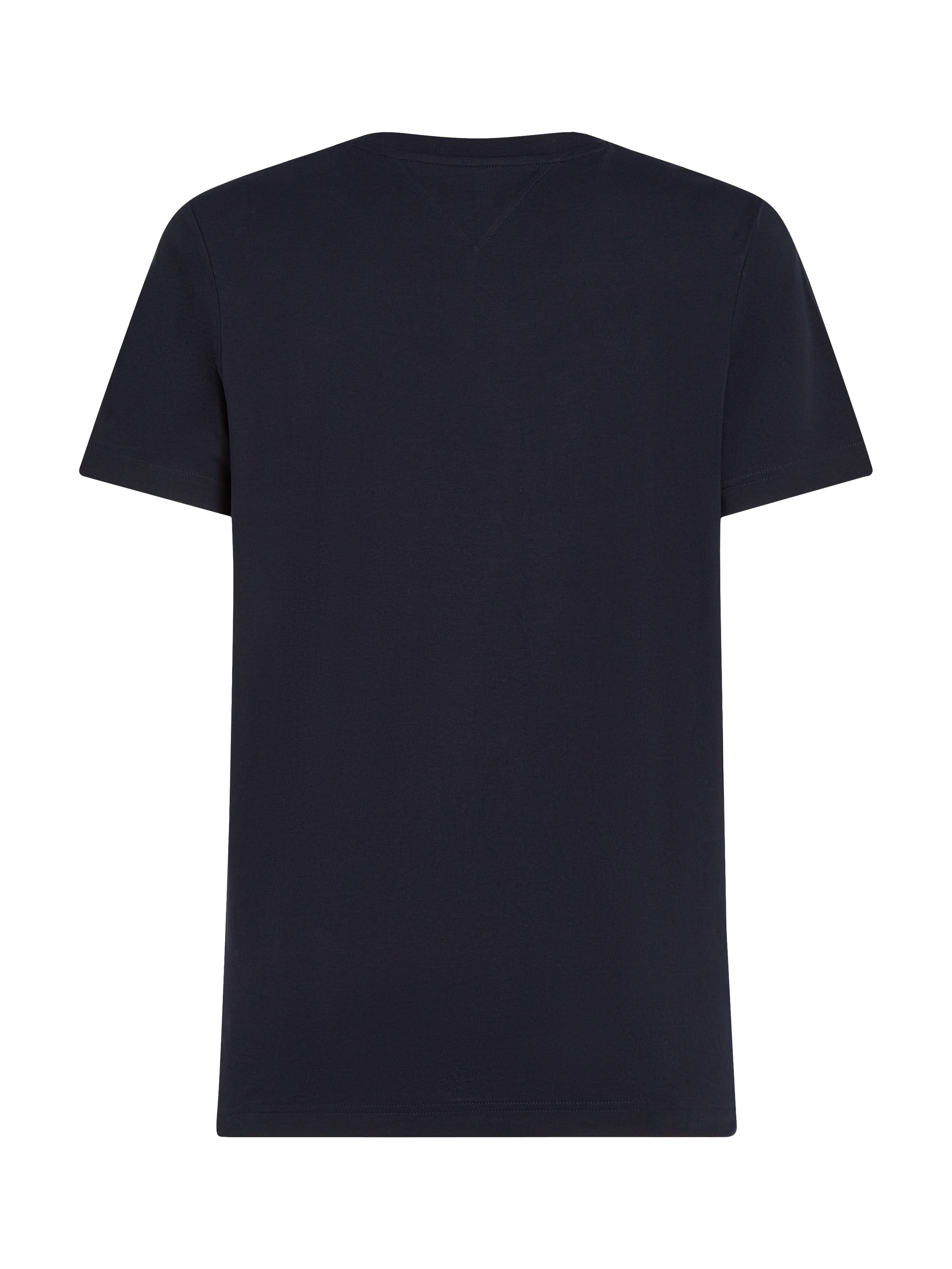 Tommy Hilfiger T-Shirt »HILFIGER CENTER STACK TEE«, mit großem Schriftprint