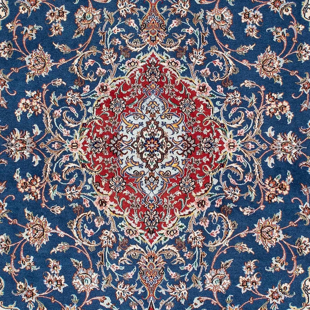 morgenland Wollteppich »Isfahan Medaillon 207 x 134 cm«, rechteckig