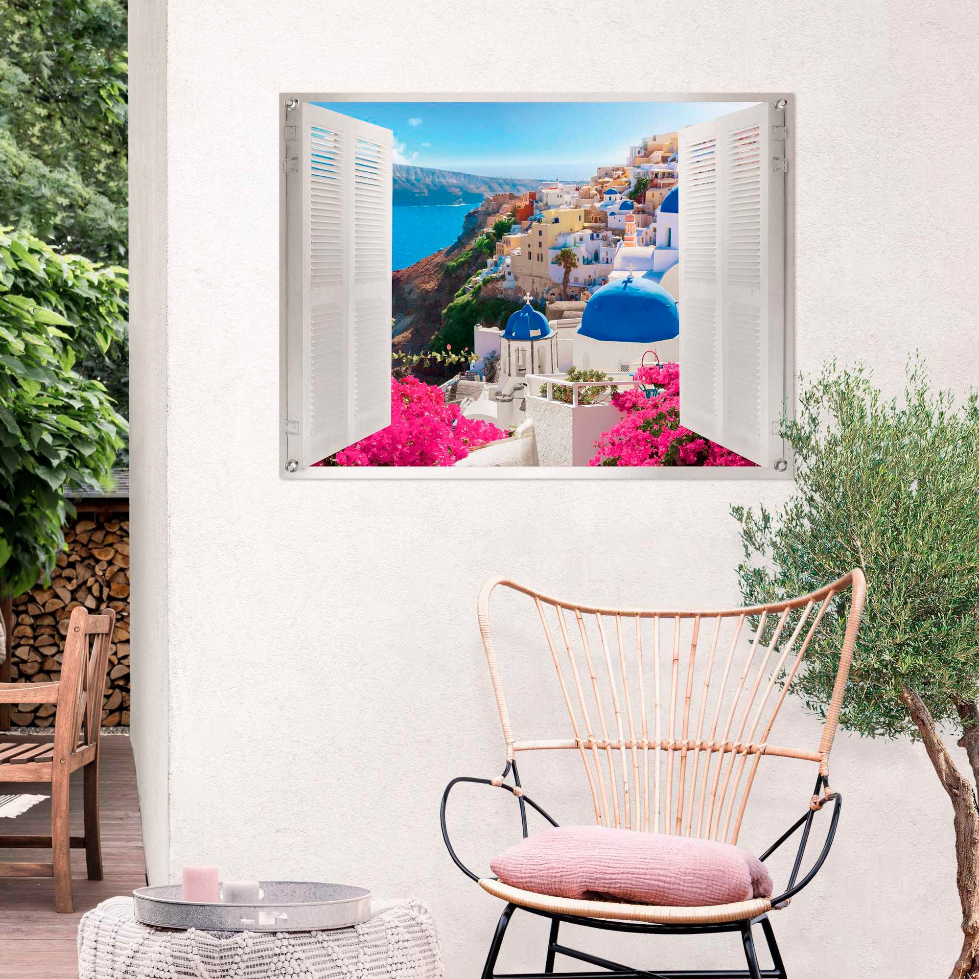 Reinders! Poster »Santorini«