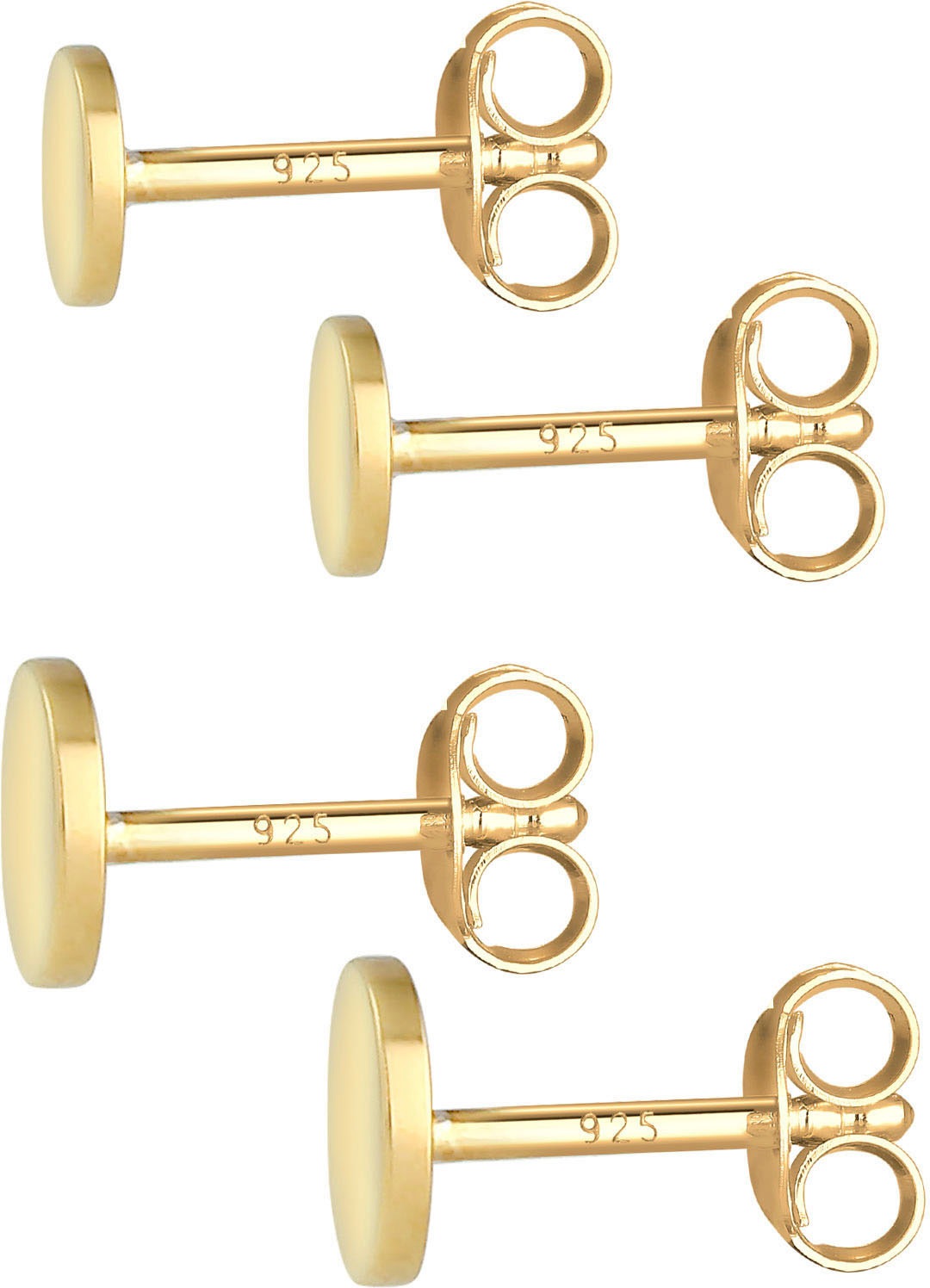 Elli Ohrstecker-Set »Schmuck Geschenk Silber 925 Ohrringe, 0302120521«, (Set, 4 tlg.)