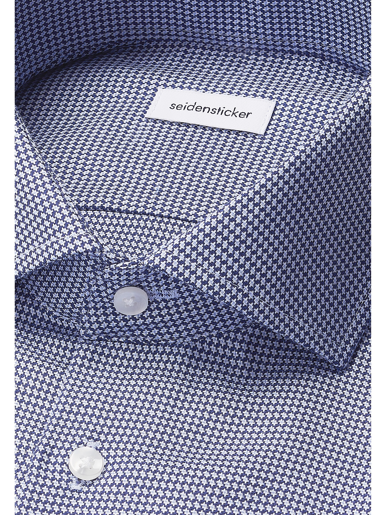 seidensticker Businesshemd »Schwarze Rose«, Slim 1/1 Kentkragen Struktur