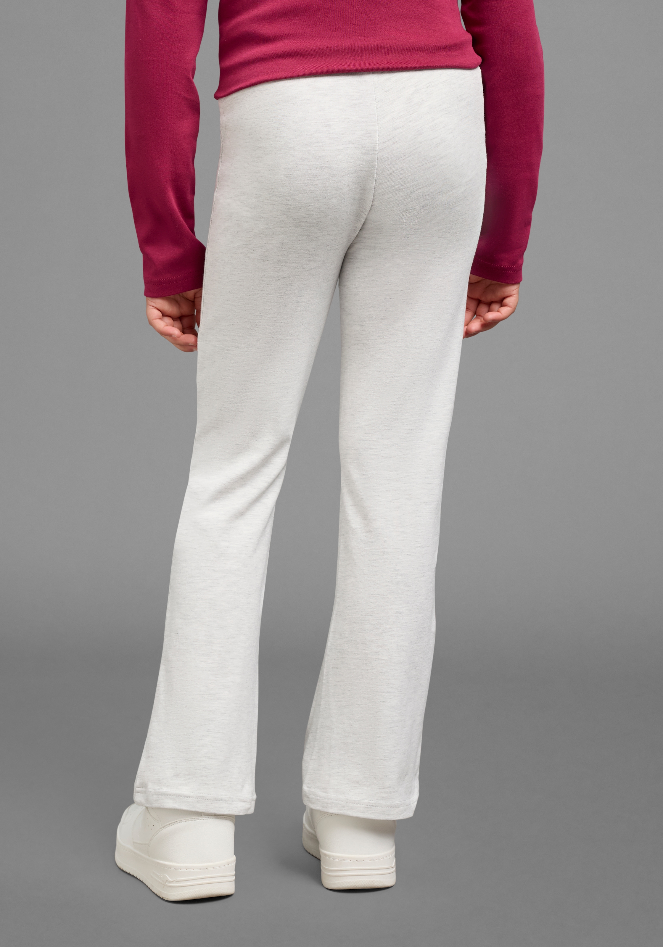 H.I.S Leggings »2er Packung Leggings mit Schlag für Mädchen«  Für TEENS. 2er Packung Jazzpants