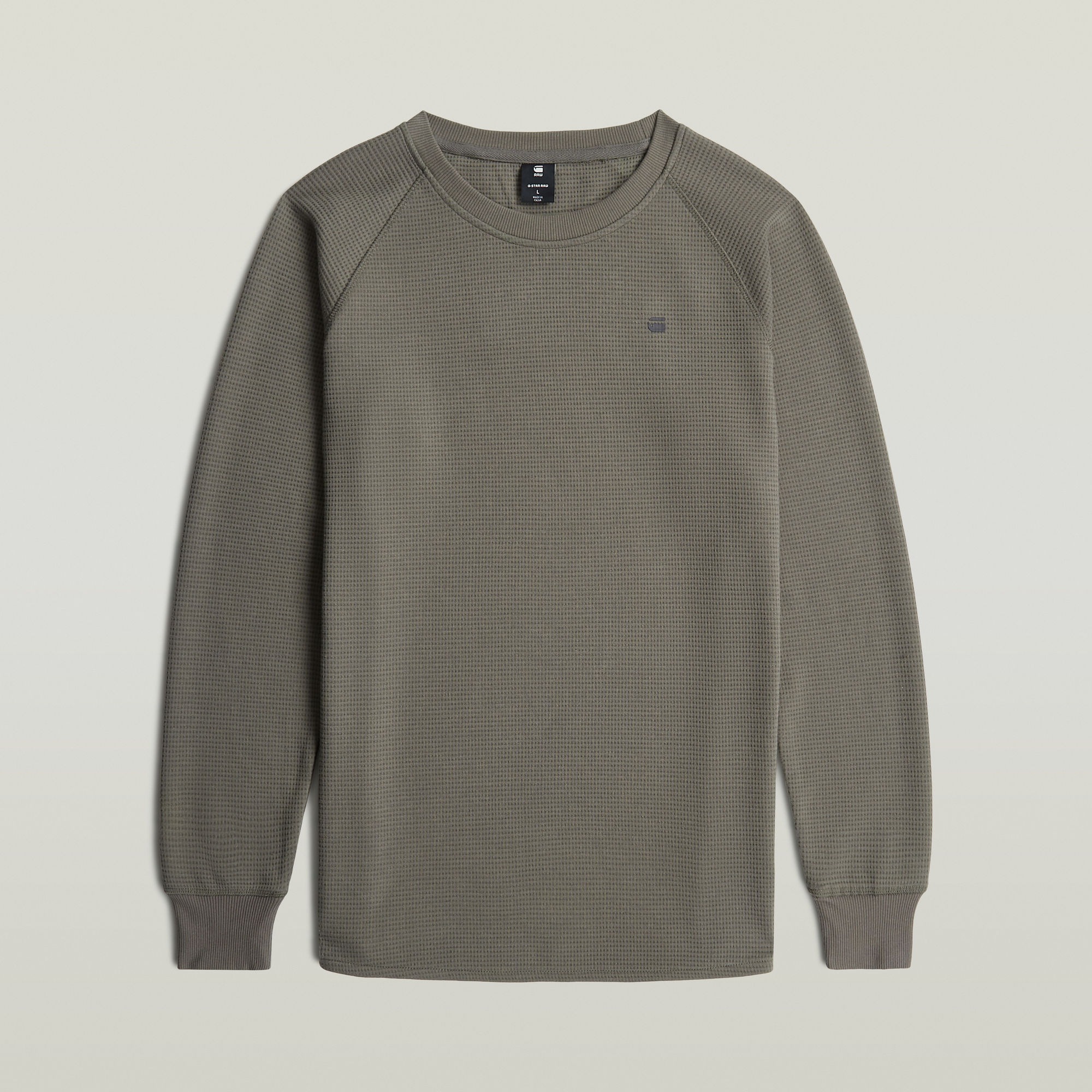 G-STAR Sweater »Jirgi«, mit Label-Detail auf der Brust