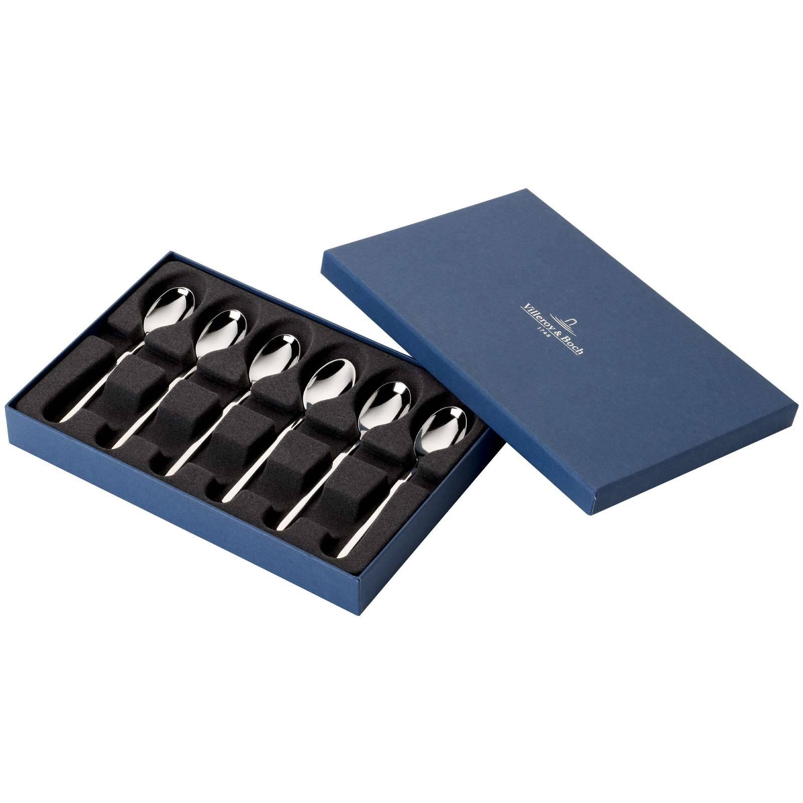 Villeroy & Boch Besteck-Set »Espressolöffel-Set 6tlg. NewWave 6er Set silber«