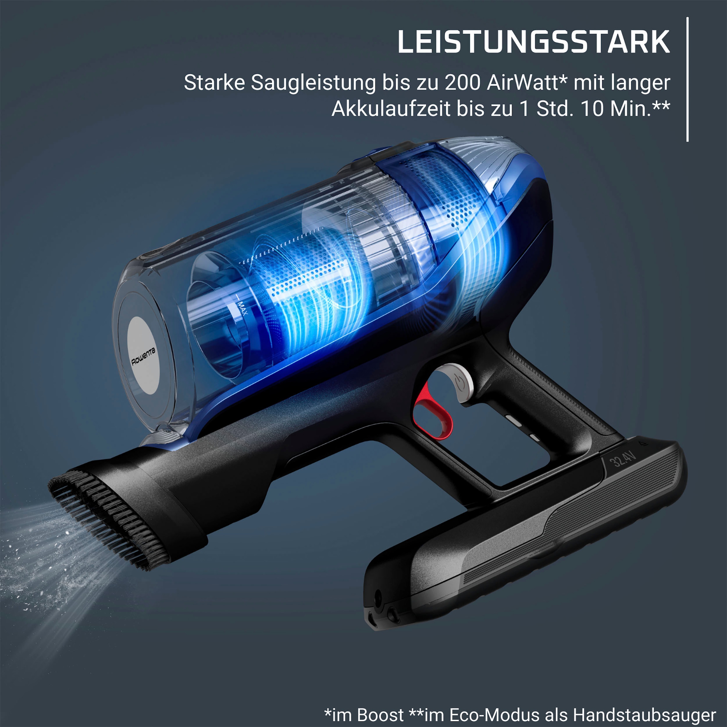 Rowenta Akku-Hand-und Stielstaubsauger »Rowenta RH99C3 X-Force Flex«