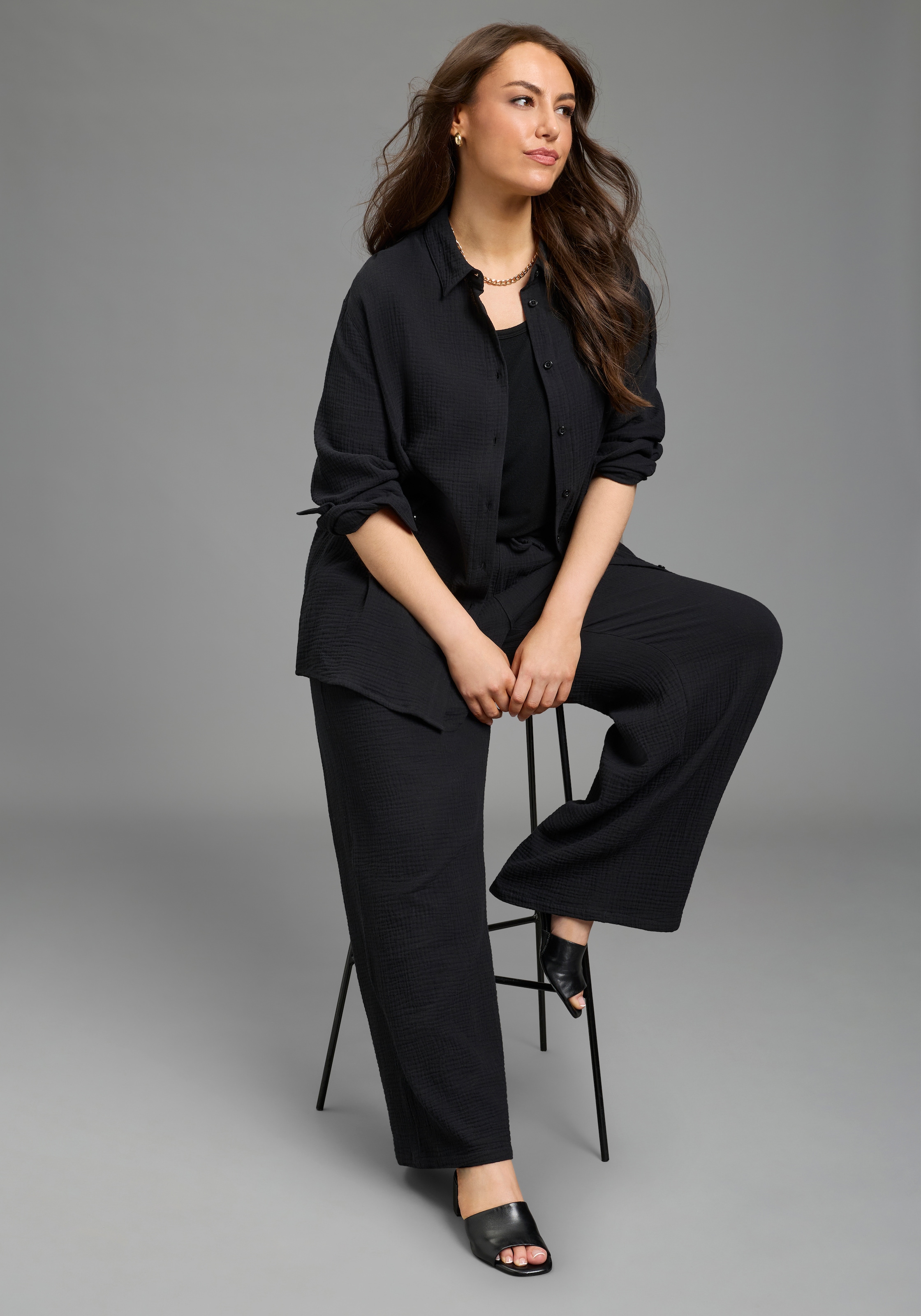 Laura Scott CURVE Schlupfhose  mit bequemem Komfortbund