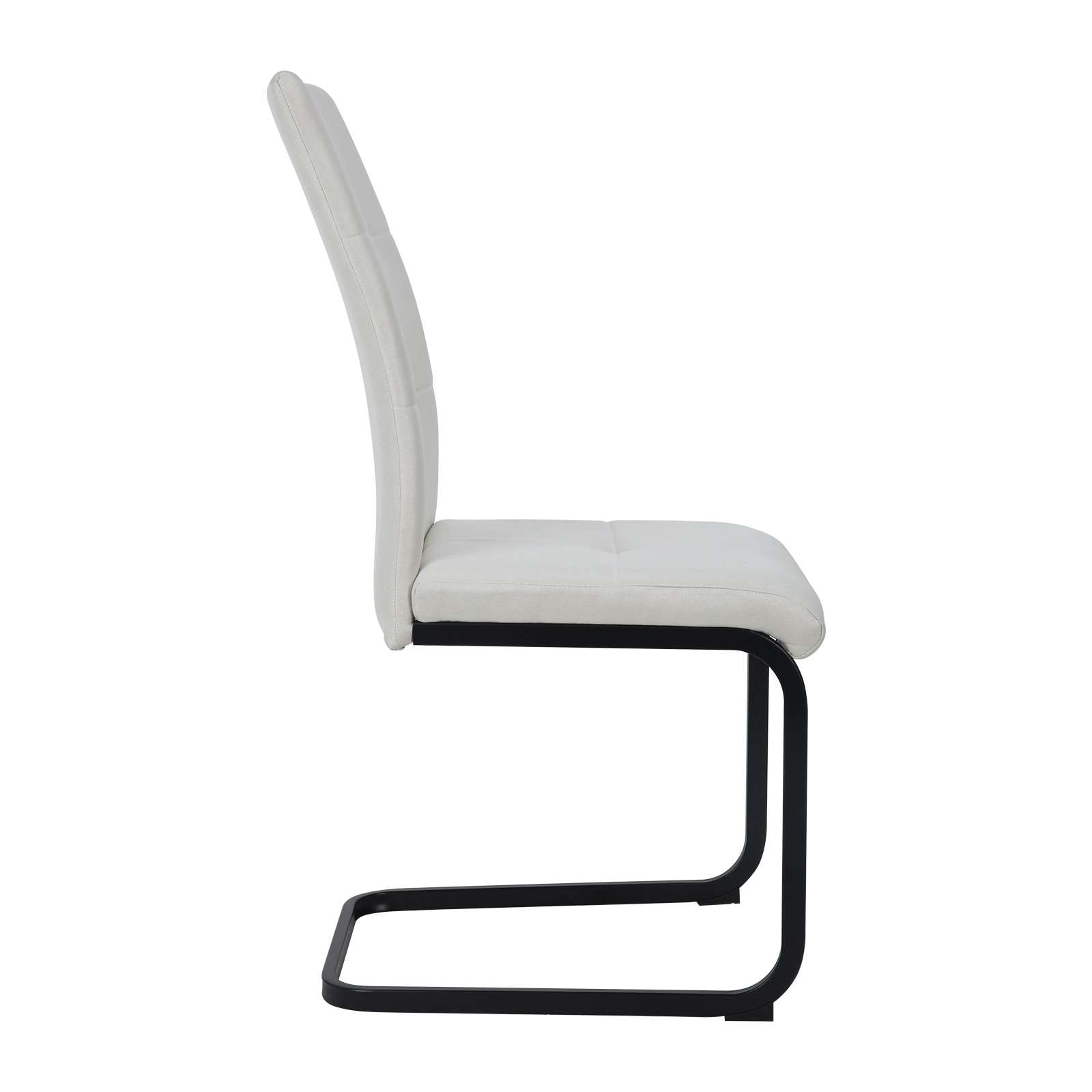 OTTO home Esszimmerstuhl »Calgoty« () 2 Stk.Freischwinger, gepolsterte Rückenlehne und Sitzfläche, Sitzhöhe 48 cm