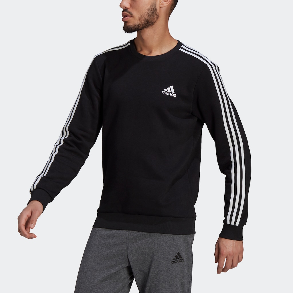 adidas Sportswear Sweatshirt »ESSENTIALS FLEECE 3-STREIFEN«