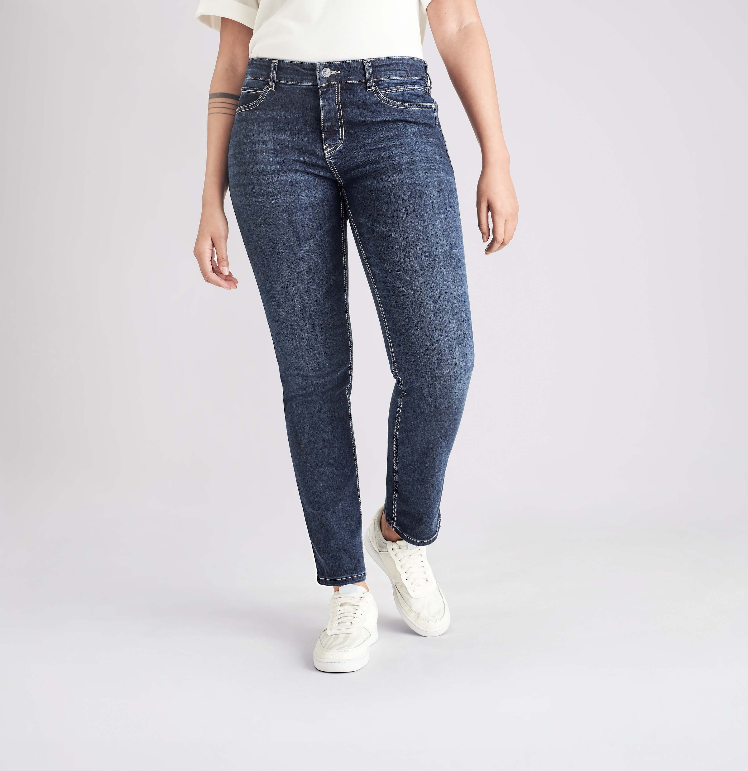 Stretch-Jeans »Angela«, Schmal geschnitten