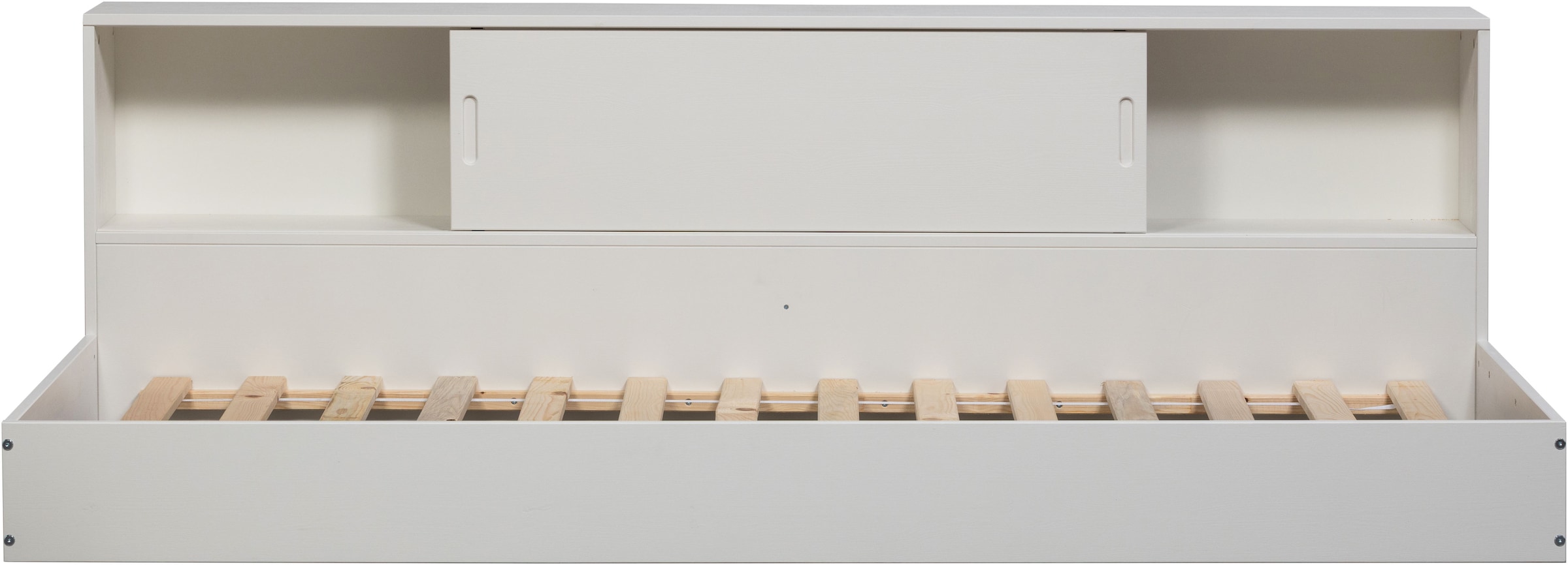 WOOOD Stauraumbett »Carter FSC®-Kiefernholz mit integriertem Stauraum H67 x B207 x T118 cm« Matratzenmaß 90x200 cm, Tragkraft 100 kg, Schutzlackierte Oberfläche