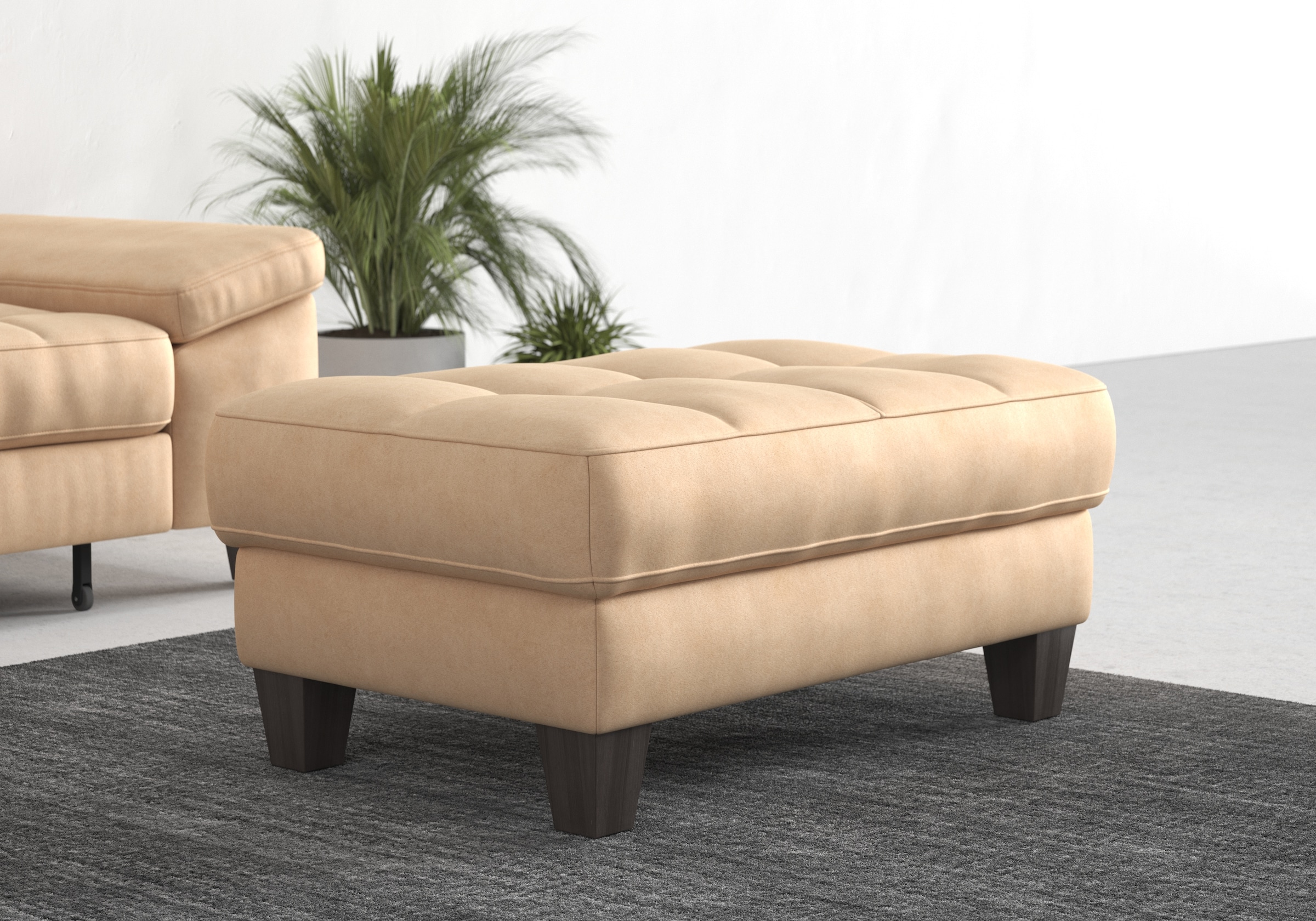 sit&more Stauraumhocker »Westham«, wahlewise mit/ohne Federkern
