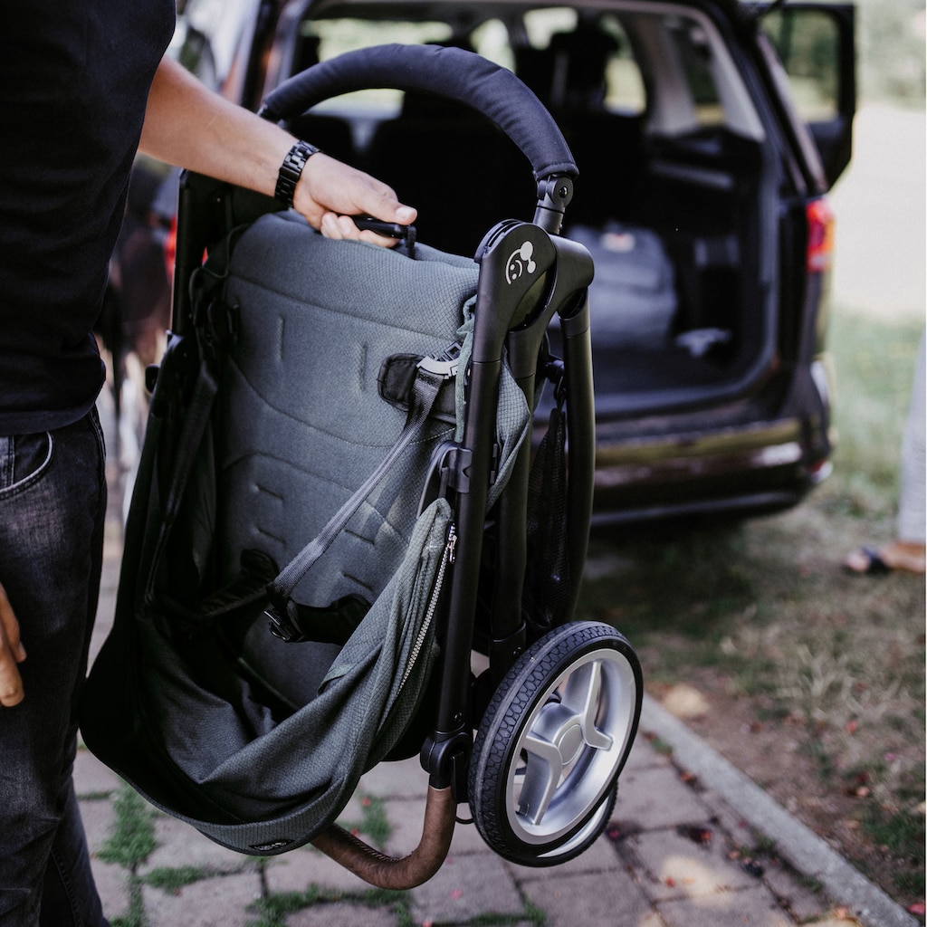 Gesslein Kinder-Buggy »Smiloo Happy +, schwarz/cognac, schwarz«