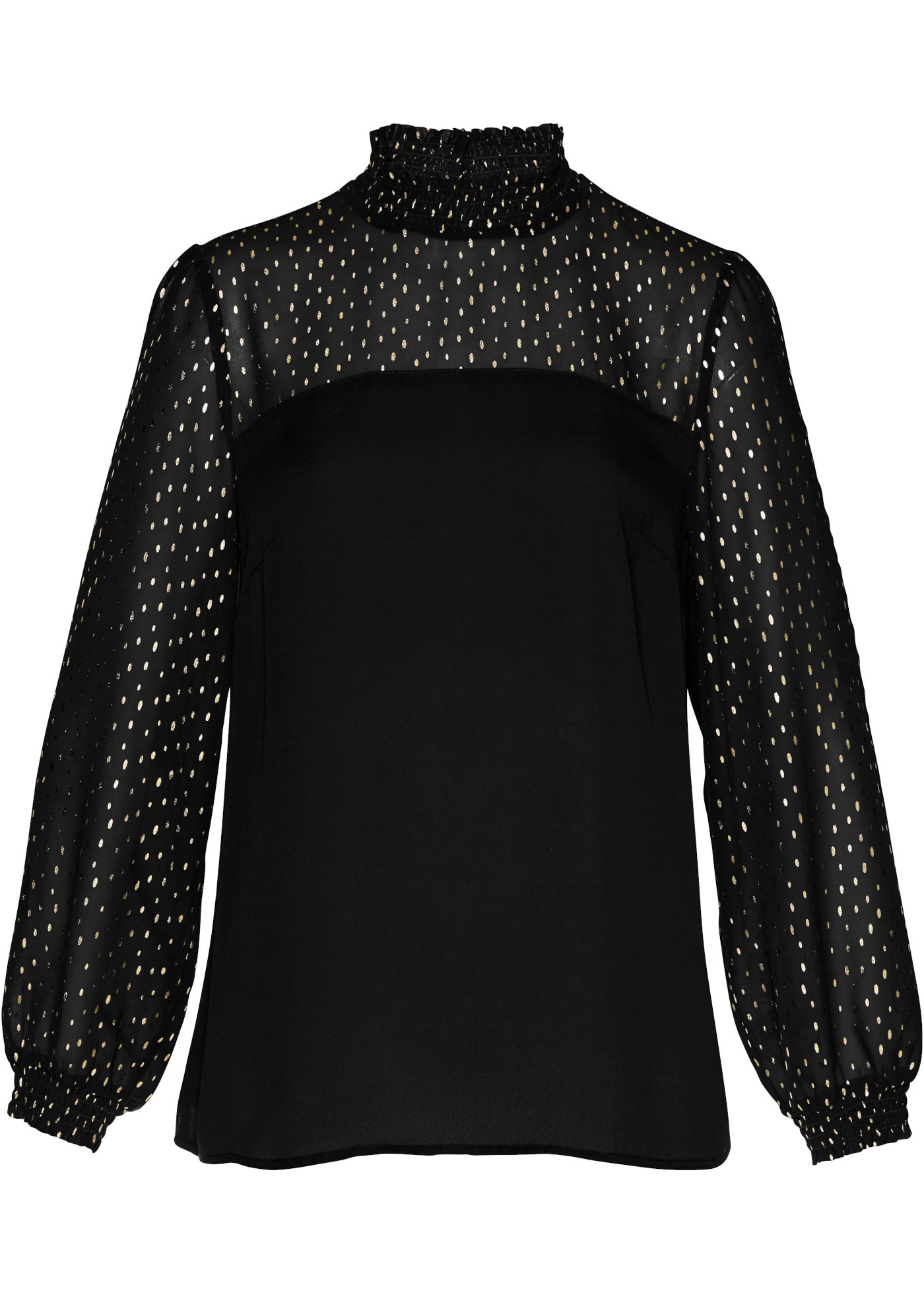 bonprix Tunika mit Stehkragen, elegant, Loose Fit