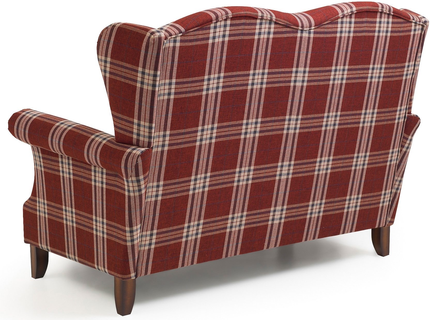 Max Winzer® 2-Sitzer »Valentina Küchensofa, hoher Sitzkomfort, Hochlehner, Ohrenbackenoptik«, Retro und modern, Breite 157 cm