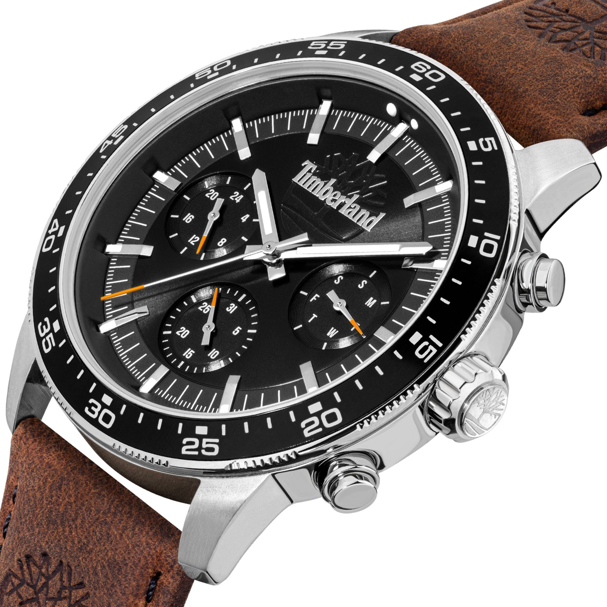 Timberland Multifunktionsuhr »PARKMAN«, Armbanduhr, Quarzuhr, Herrenuhr, Datum