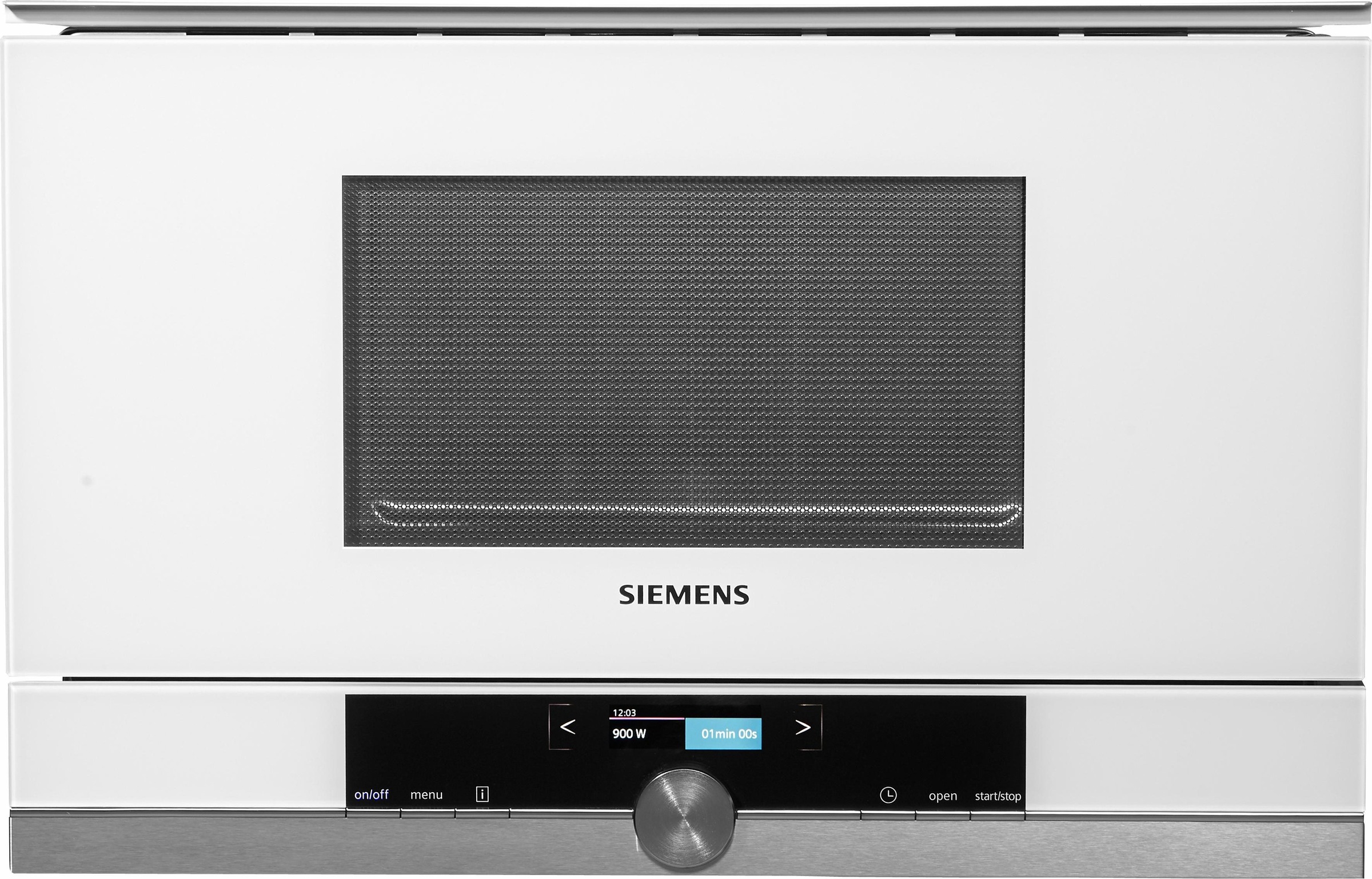 SIEMENS Einbau-Mikrowelle »BF634LG«, Mikrowelle, 900 W, iQ700