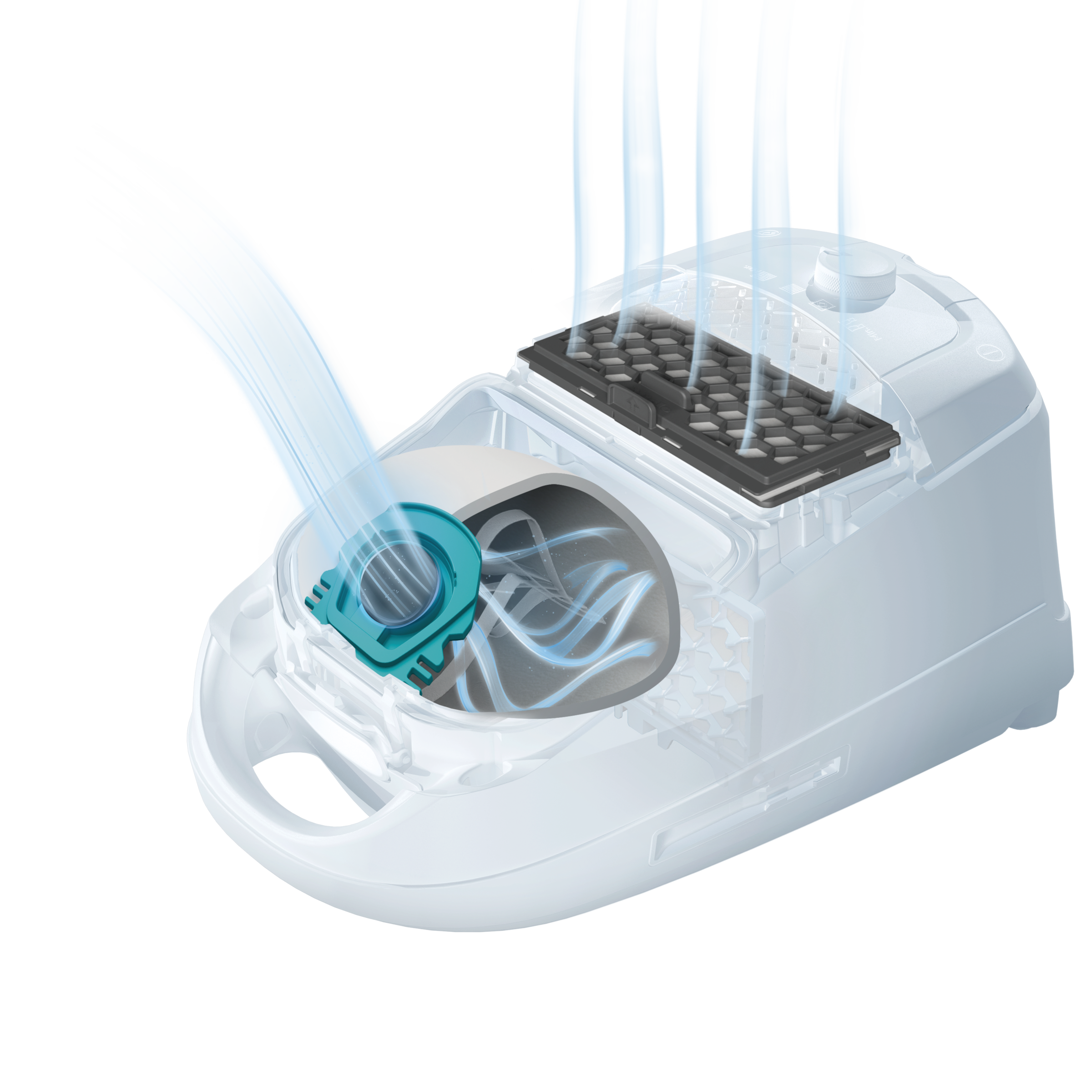 Miele Staubsaugerbeutel »HyClean Pure TU« Miele Original Zubehör, mit bester Filtrationsleistun