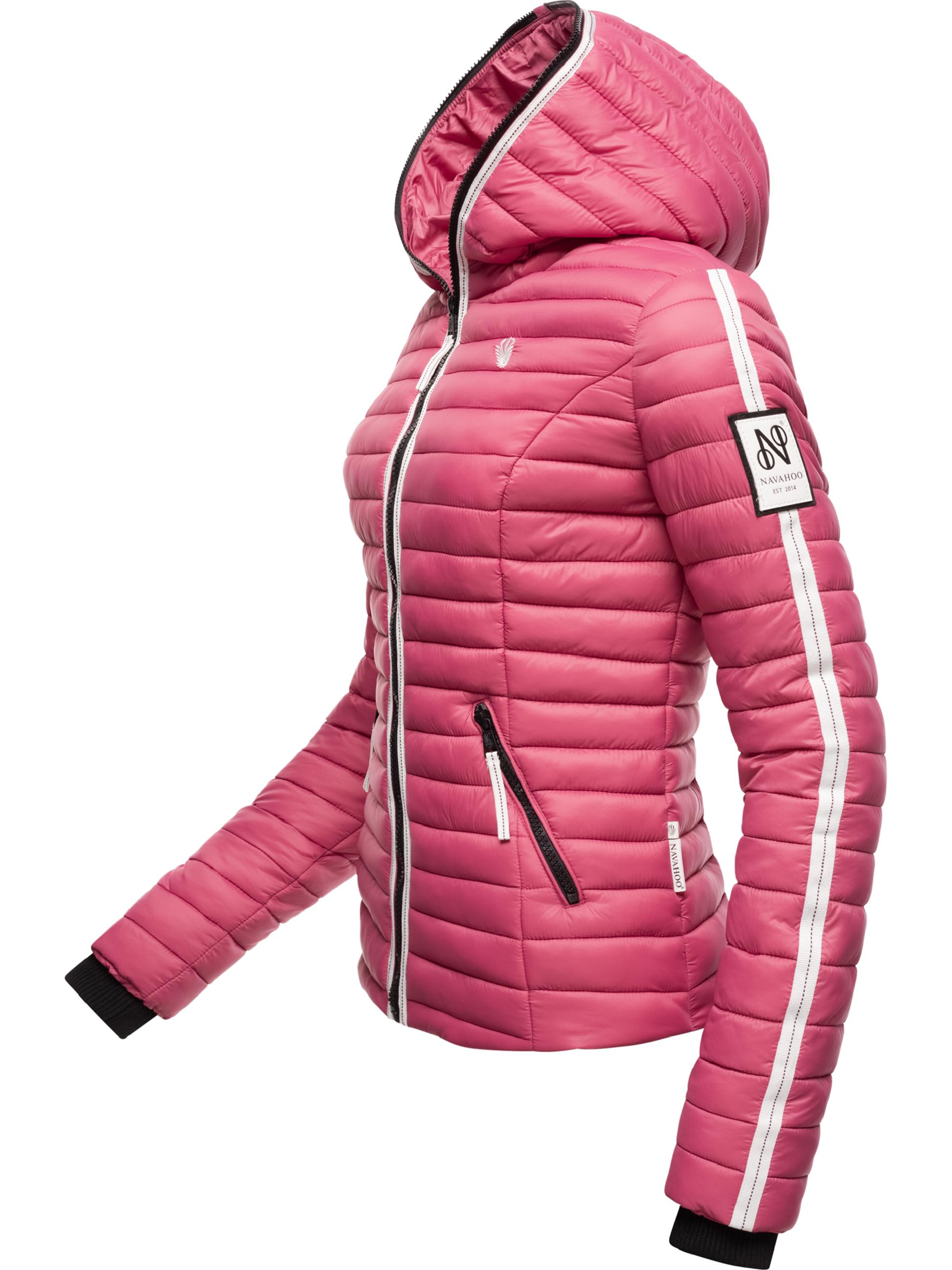 Navahoo Steppjacke »Übergangsjacke Kimuk Prc«, mit Kapuze, leichte Übergangsjacke mit Kapuze