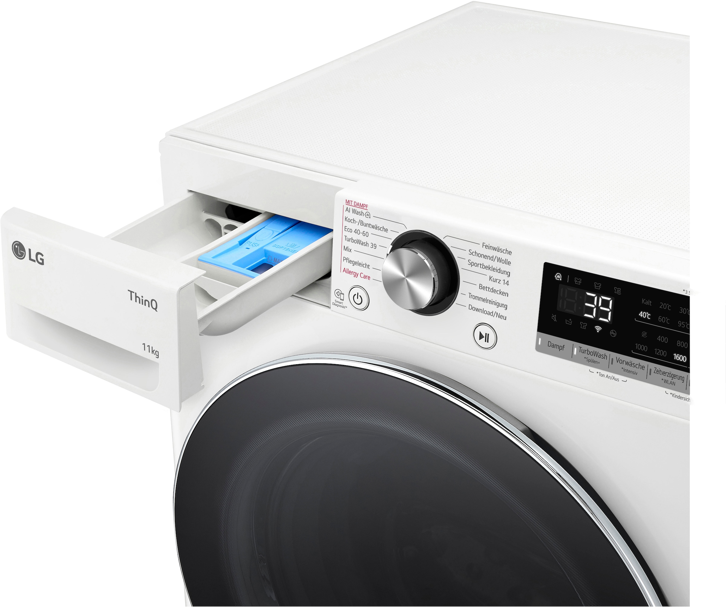 LG Waschmaschine Serie 7 »F6WR7012«, 11 kg, 1600 U/min, Steam Funktion