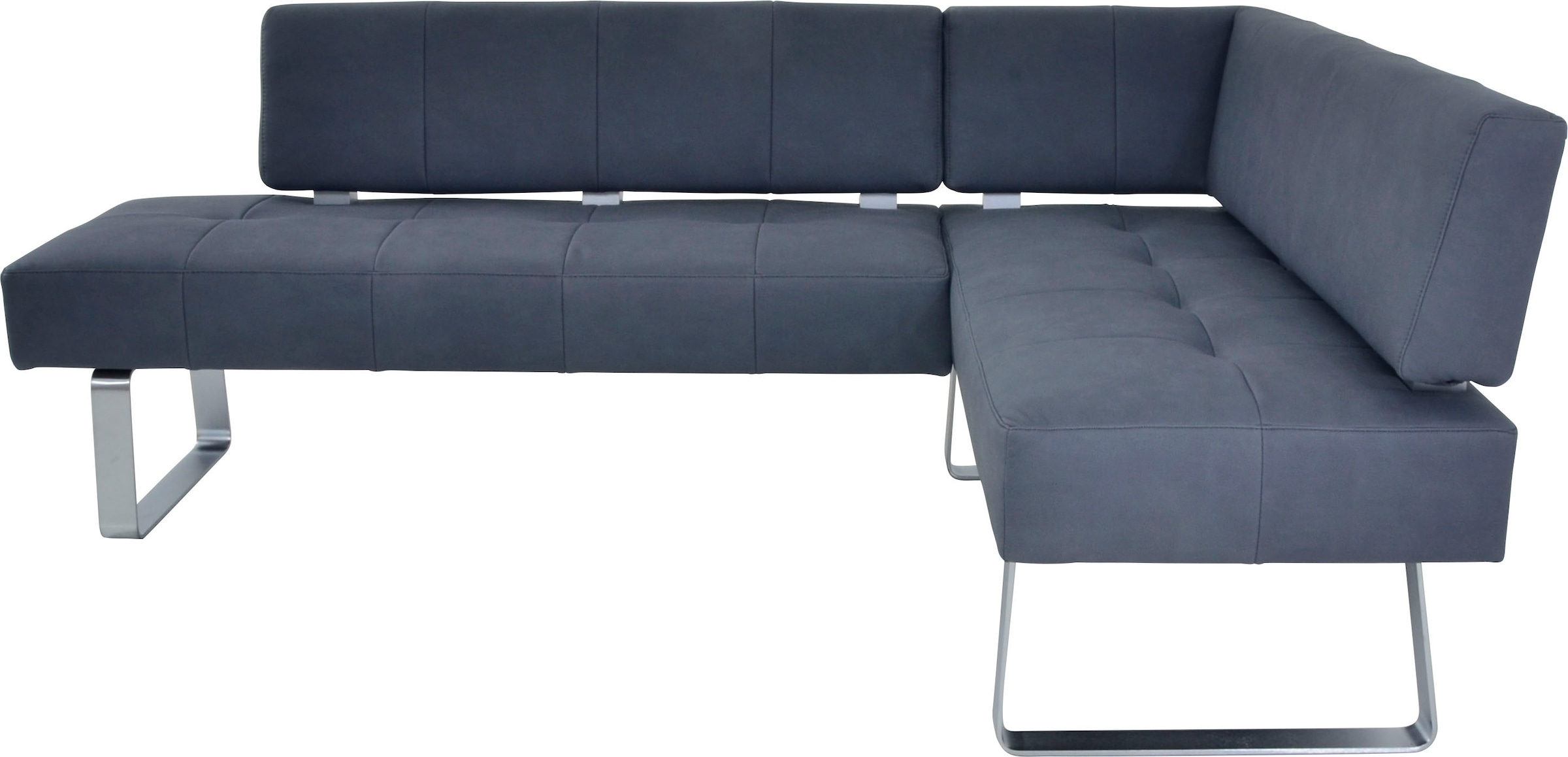 K+W Komfort & Wohnen Eckbankgruppe »Spider II« Set, 4 Stk. tlg. langer Schenkel 195cm, 2 Freischwinger, Auszugstisch in Breite 120 cm