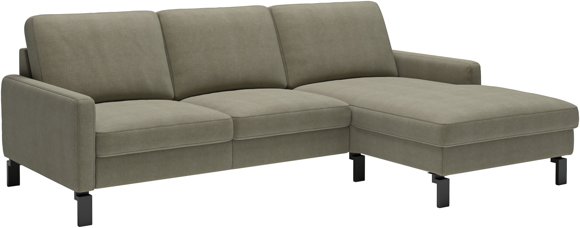 Home affaire Ecksofa inkl. saugroboterfreundliche Höhe & schmale Armlehnen