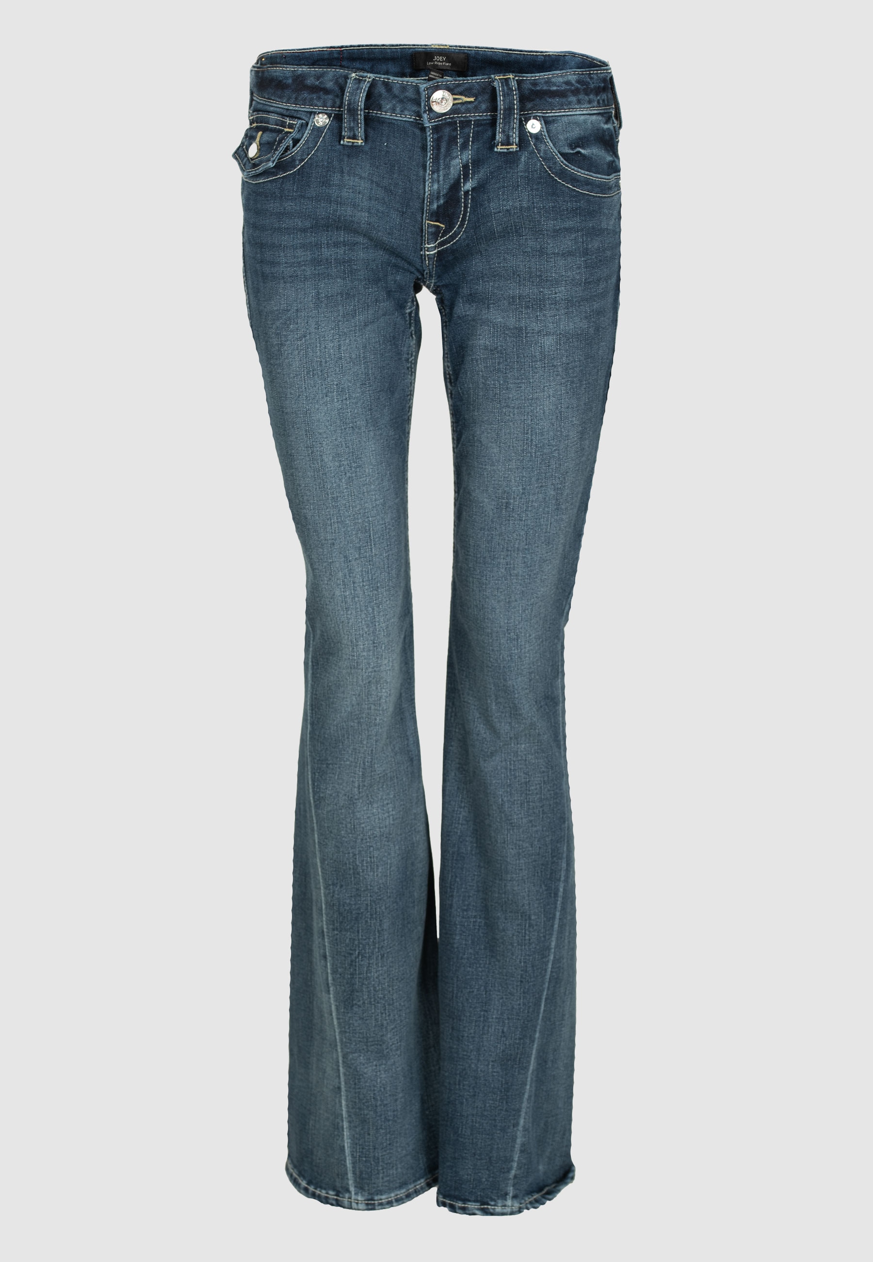 True Religion Bootcut-Jeans »JOEY LR FLARE FLAP« Baumwollmischung, Flared fit