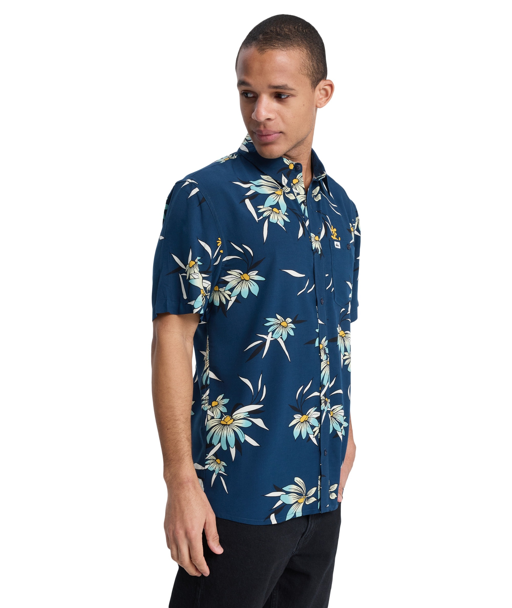 Quiksilver Kurzarmhemd »COASTAL FLORAL SHORT SLEEVE«