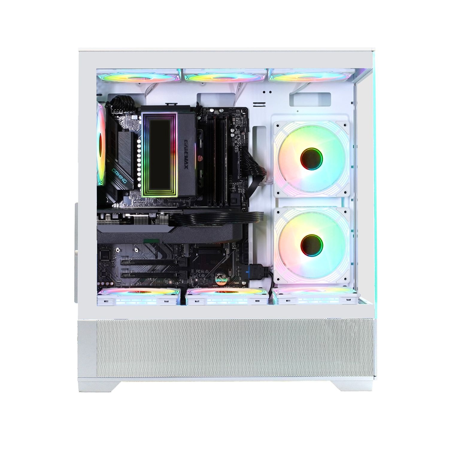 GAMEMAX Gaming-PC »Vista AW 8030 AMD Ryzen 5 7500F 16GB DDR5 1TB SSD RX 9070« Windows 11, DDR5 RAM