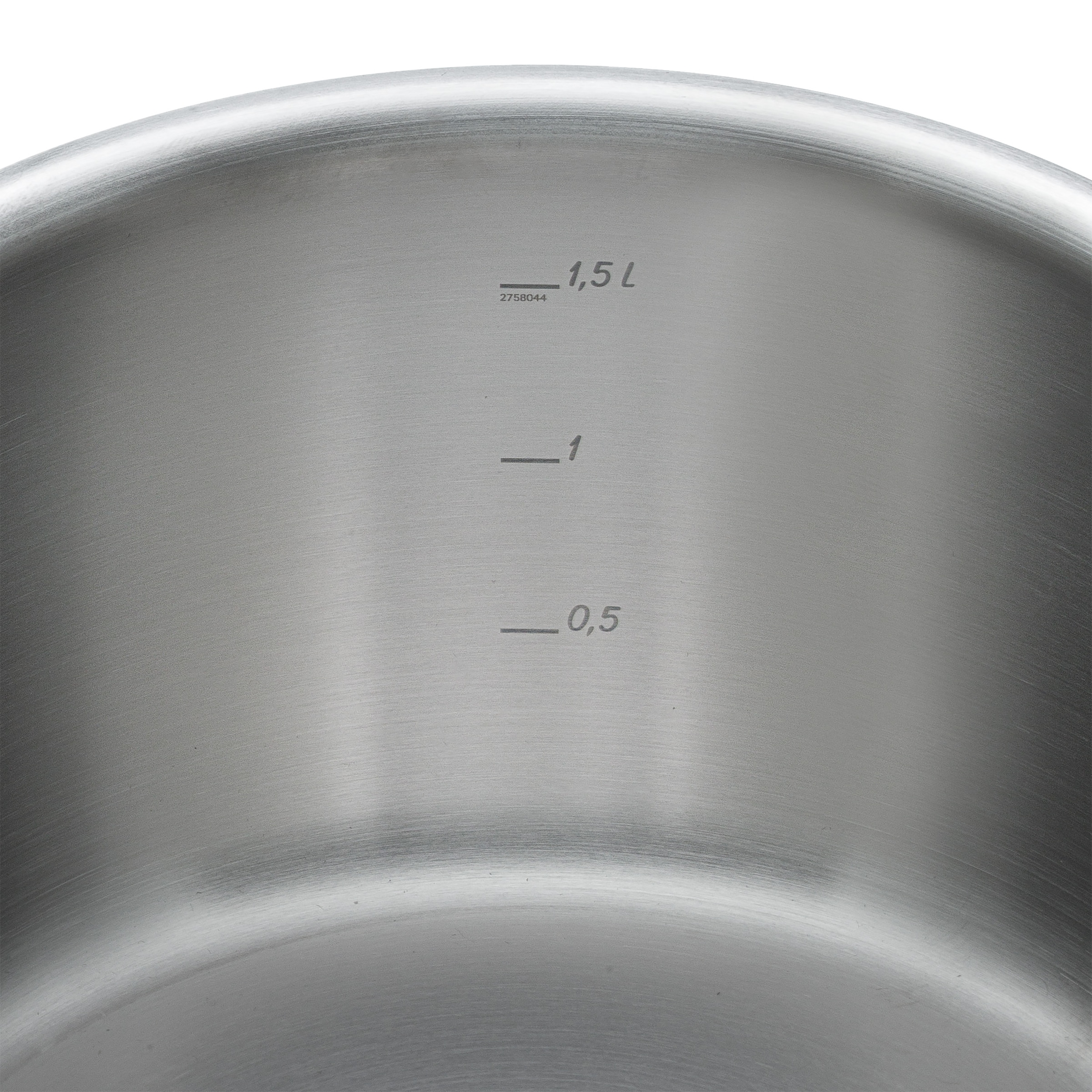 WMF Kasserolle »Function 4«, Cromargan® Edelstahl Rostfrei 18/10, (1 tlg.), wärmereduzierende Griffe, Innenskalierung, breiter Schüttrand
