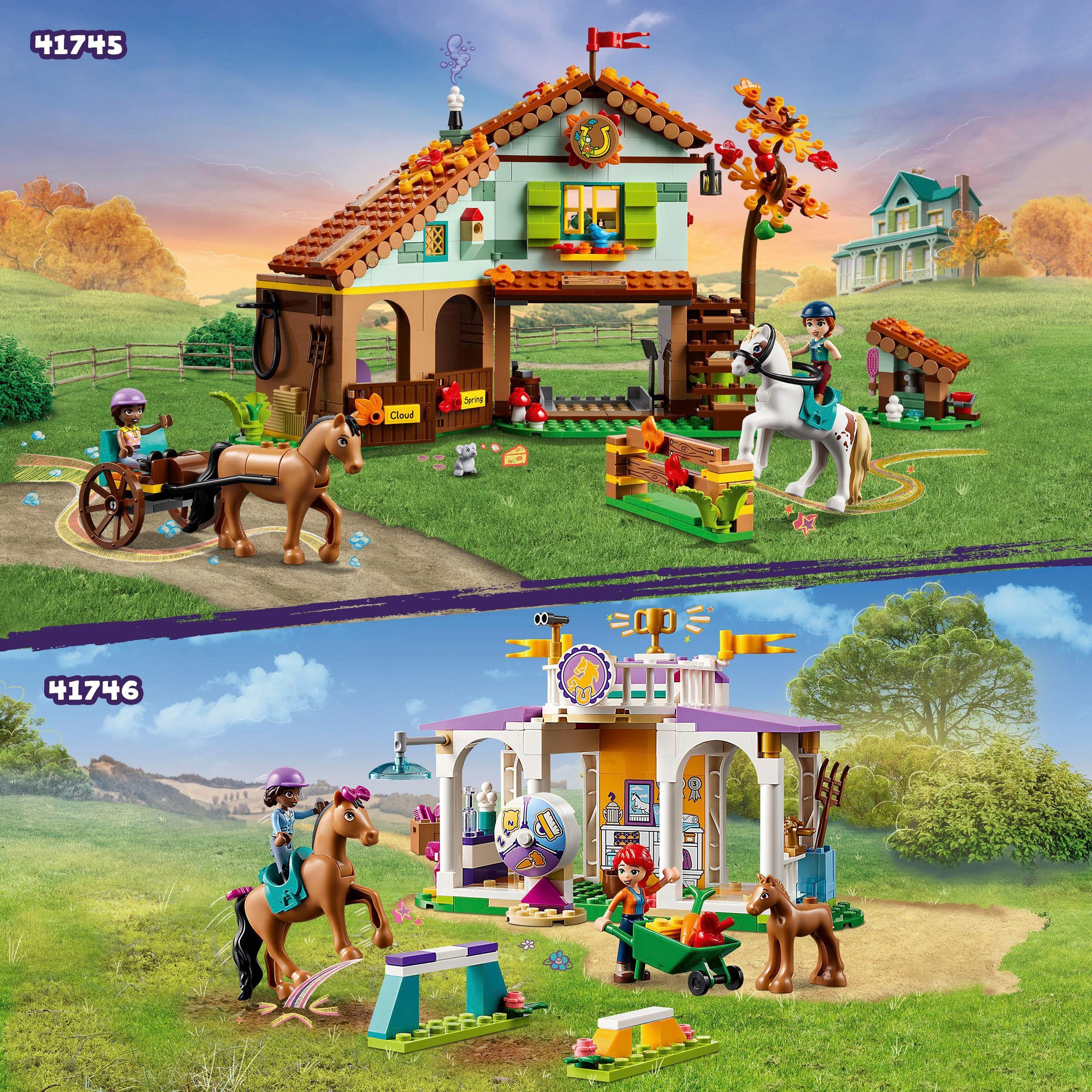 LEGO® Konstruktionsspielsteine »Reitschule (41746), LEGO® Friends«, (134 St.), Made in Europe