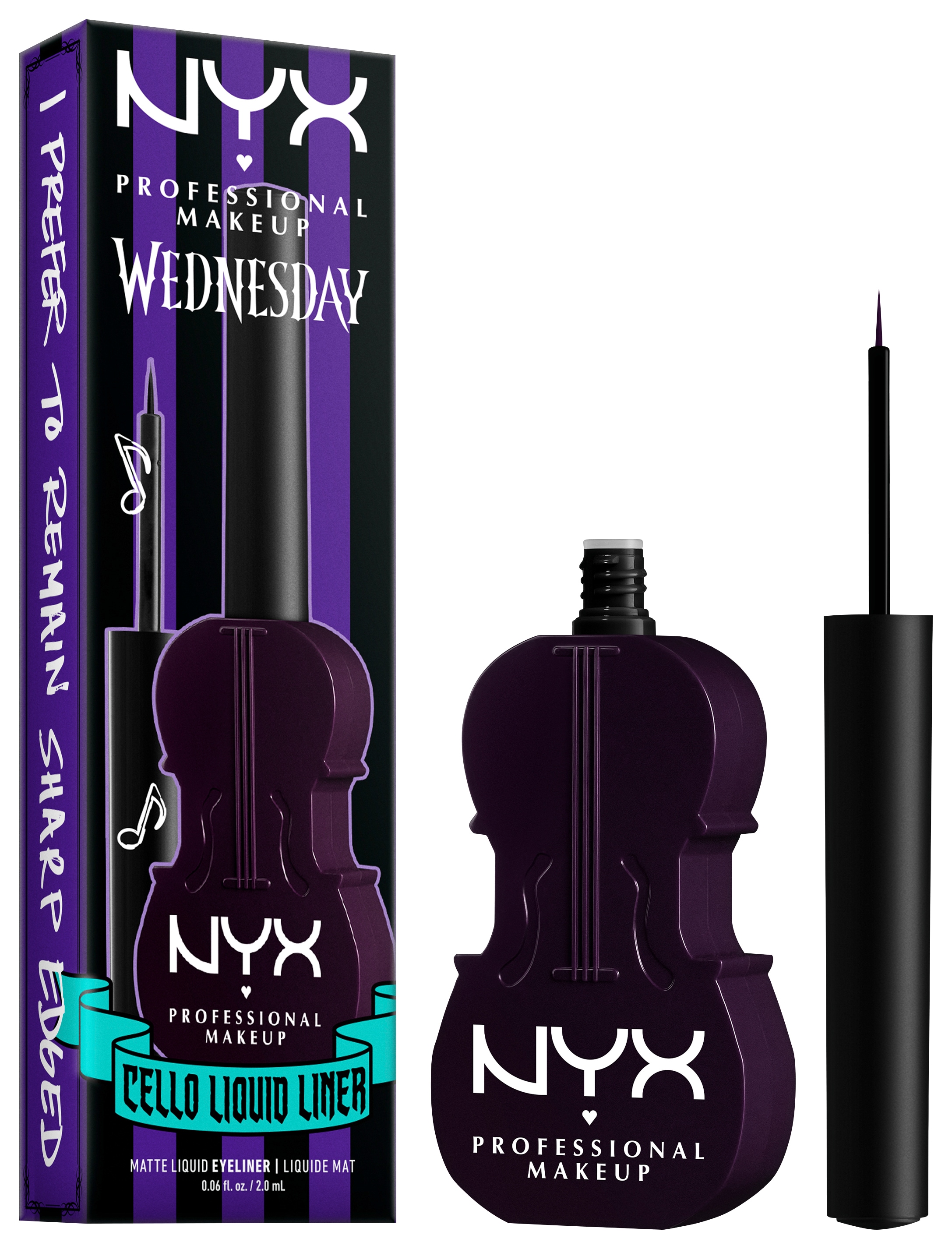 NYX PROFESSIONAL MAKEUP Eyeliner »Wednesday Cello Liquid Eyeliner«