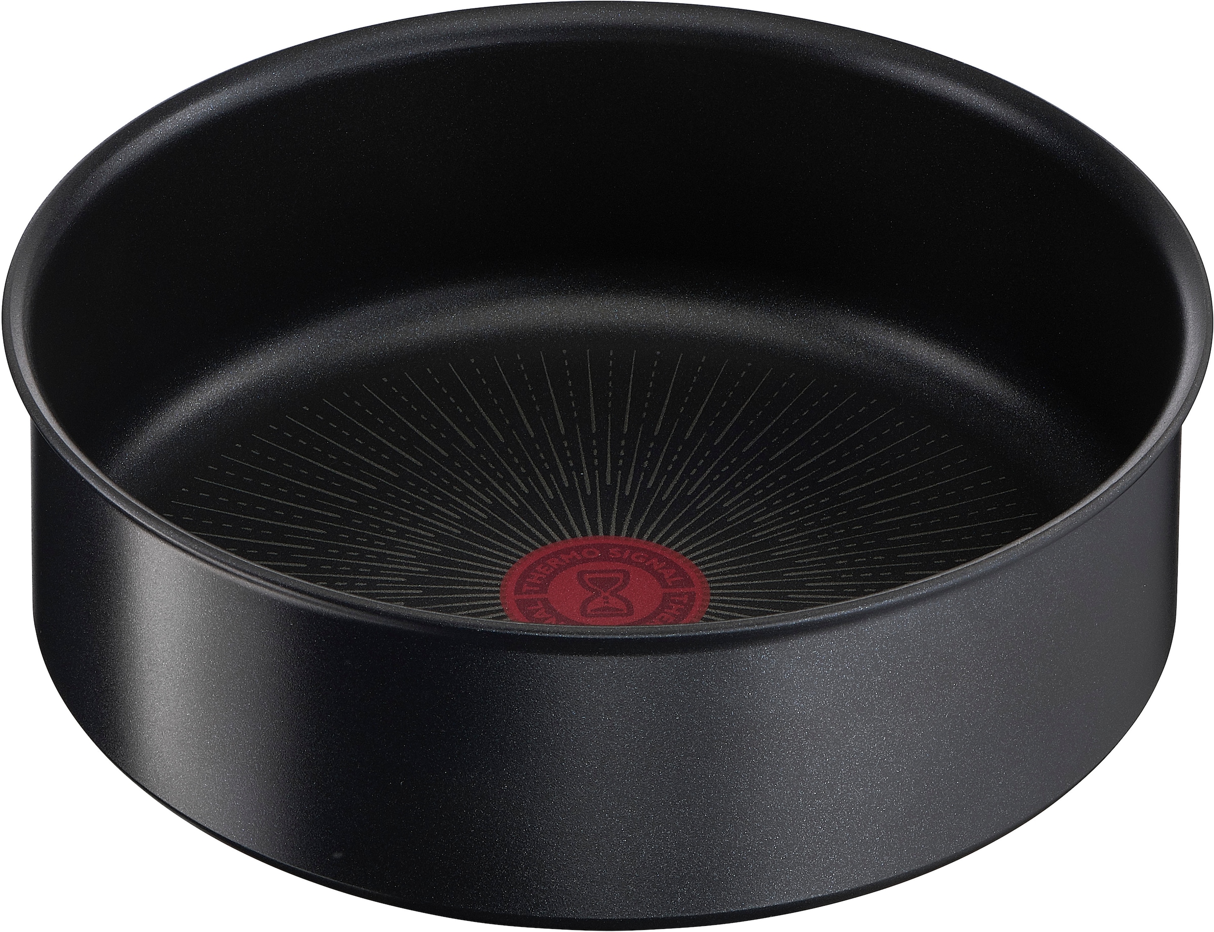 Tefal Schmorpfanne »Ingenio Unlimited« Aluminium 1 Stk. tlg. 24 cm, stapelbar, Antihaftversiegelung, Thermo-Signal, Induktion