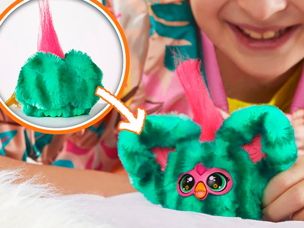 Hasbro Plüschfigur »Furby, Furblets Mello-Nee«, mit Sound