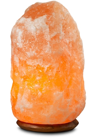 HIMALAYA SALT DREAMS Salzkristall-Tischlampe »Rock«, Handgefertigt aus Salzkristall -... kaufen