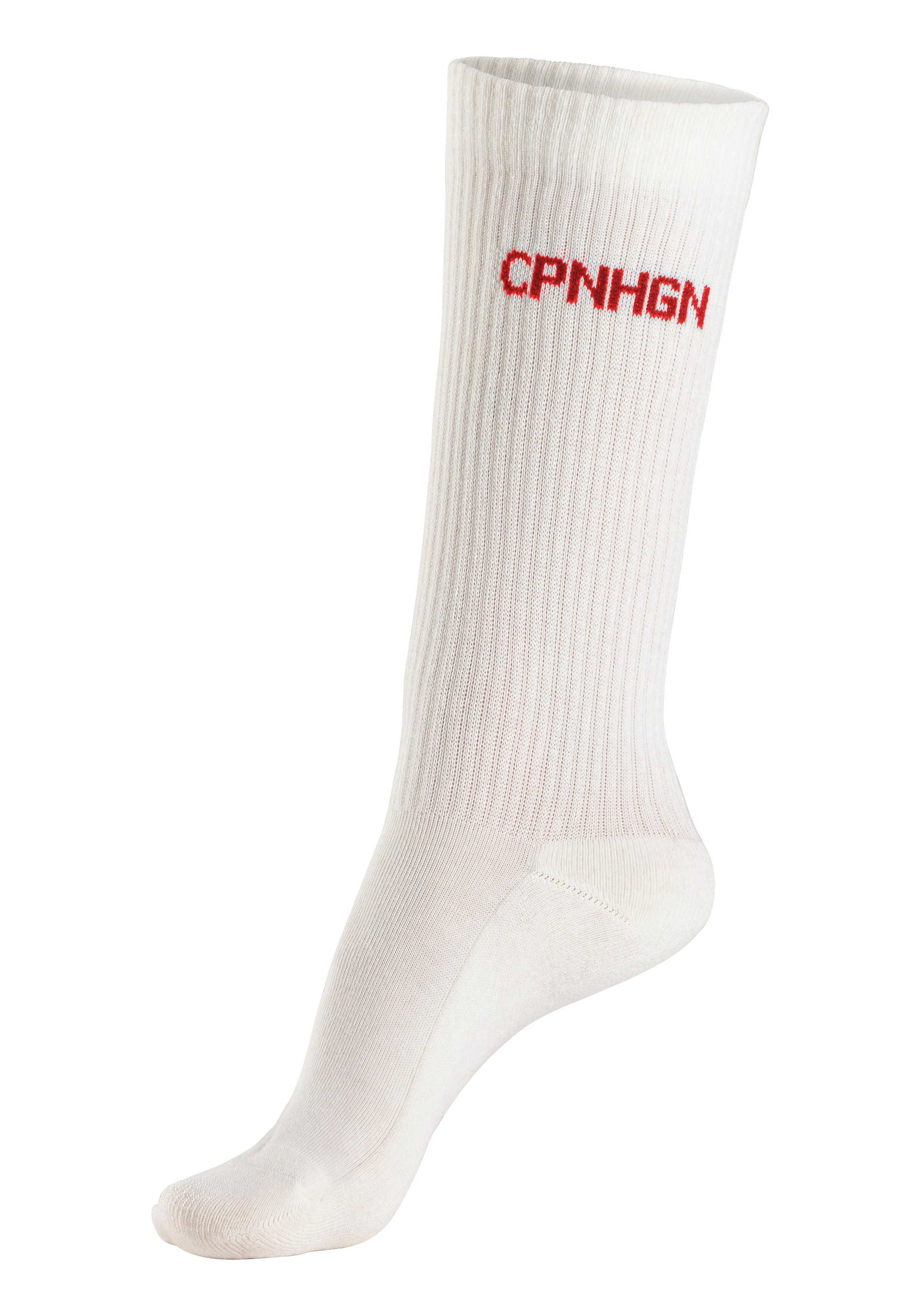 Copenhagen Studios Tennissocken, (Packung, 3 Paar), mit Halbfußfrottee