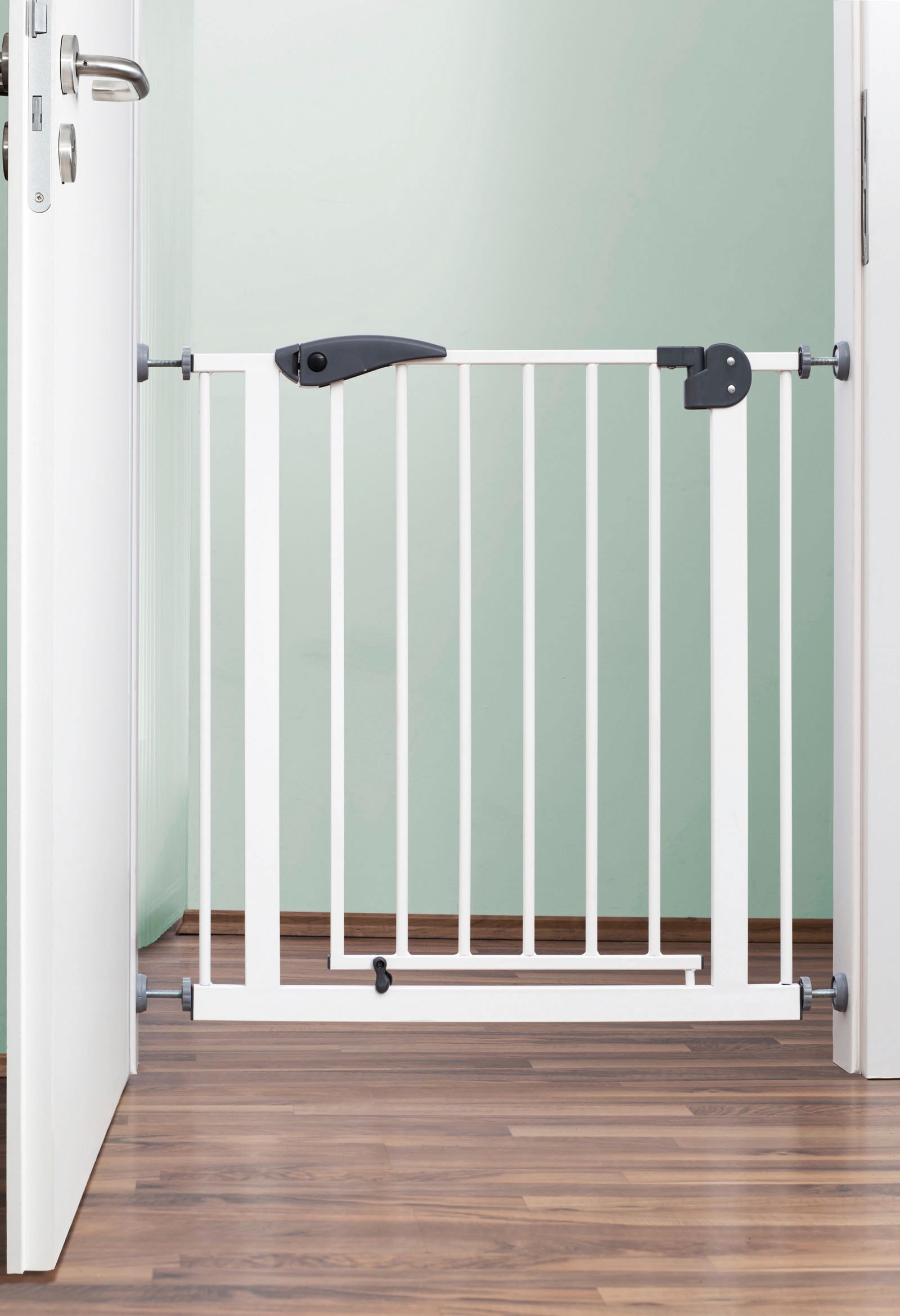 BabyGo Türschutzgitter »Safety Gate, schwarz«, auch als Treppenschutzgitter verwendbar; Made in Europe