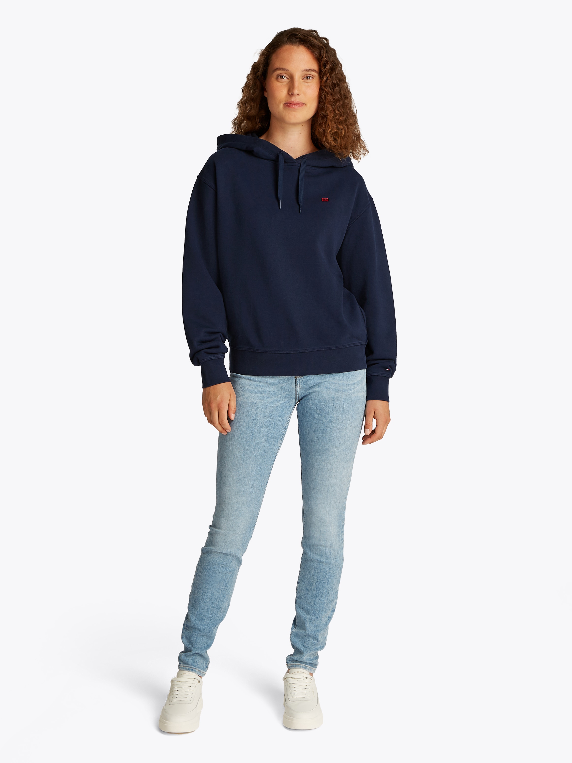 Tommy Hilfiger Hoodie »REG CONTRAST FLAG HOODIE«, mit Logo-Flag
