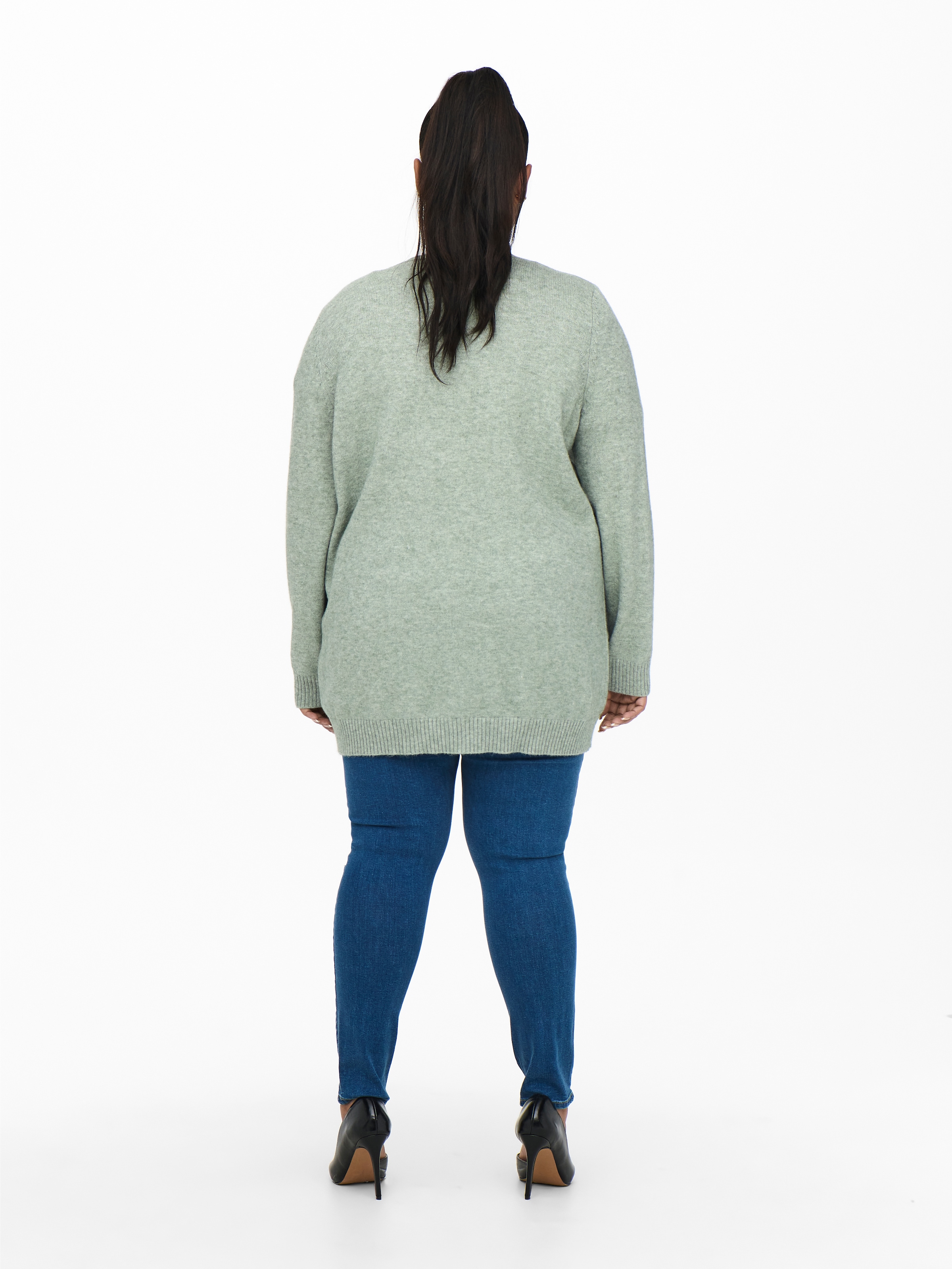 ONLY CARMAKOMA Strickjacke »CARESLY L/S OPEN CARDIGAN NOOS KNT«