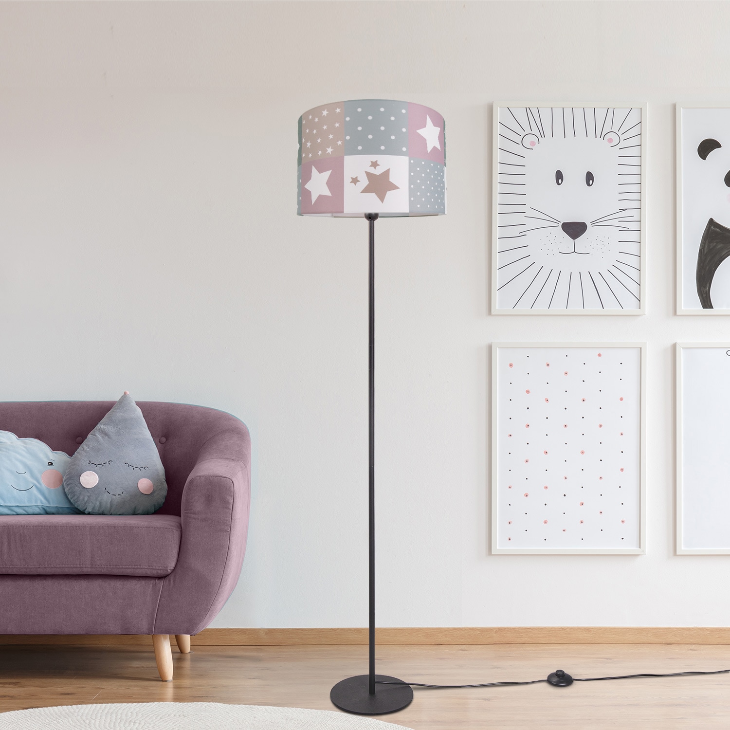 Paco Home Deckenleuchten »Cosmo 345«, 1 flammig-flammig, Kinderlampe LED  Kinderzimmer Lampe Sternen Motiv, Stehleuchte E27 kaufen im OTTO Online Shop