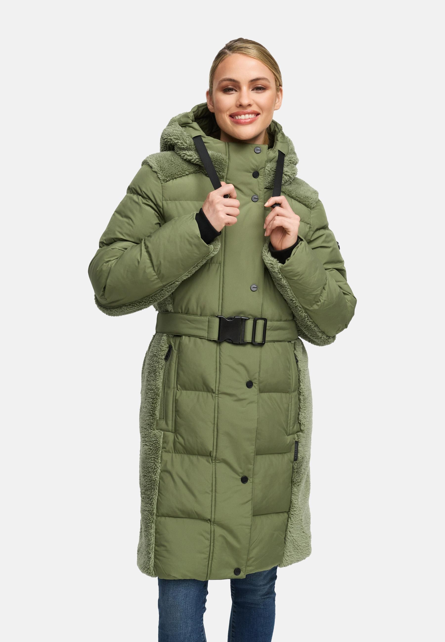 Navahoo Wintermantel »Wintermantel Funkelteddy 14«