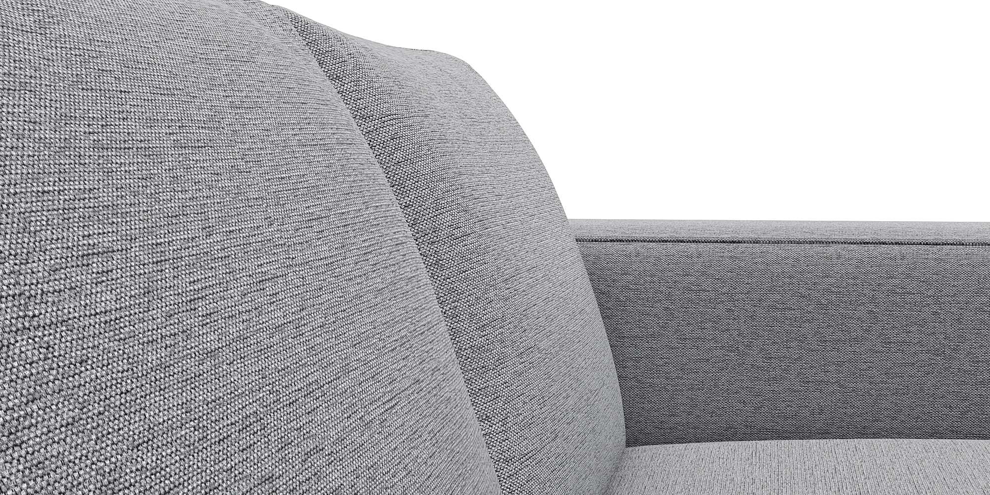 FLEXLUX Ecksofa »Fiore, superbequemer Sitzkomfort durch Kaltschaum im Sitz, L-Form« breite Armlehnen, Füße Alu+schwarz