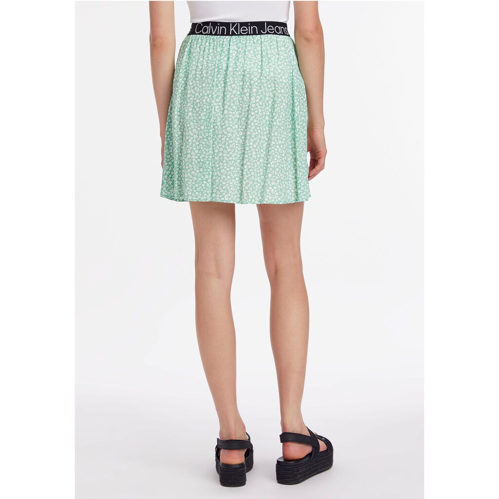 Calvin Klein Jeans Minirock, mit elastischem Calvin Klein Jeans-Bund