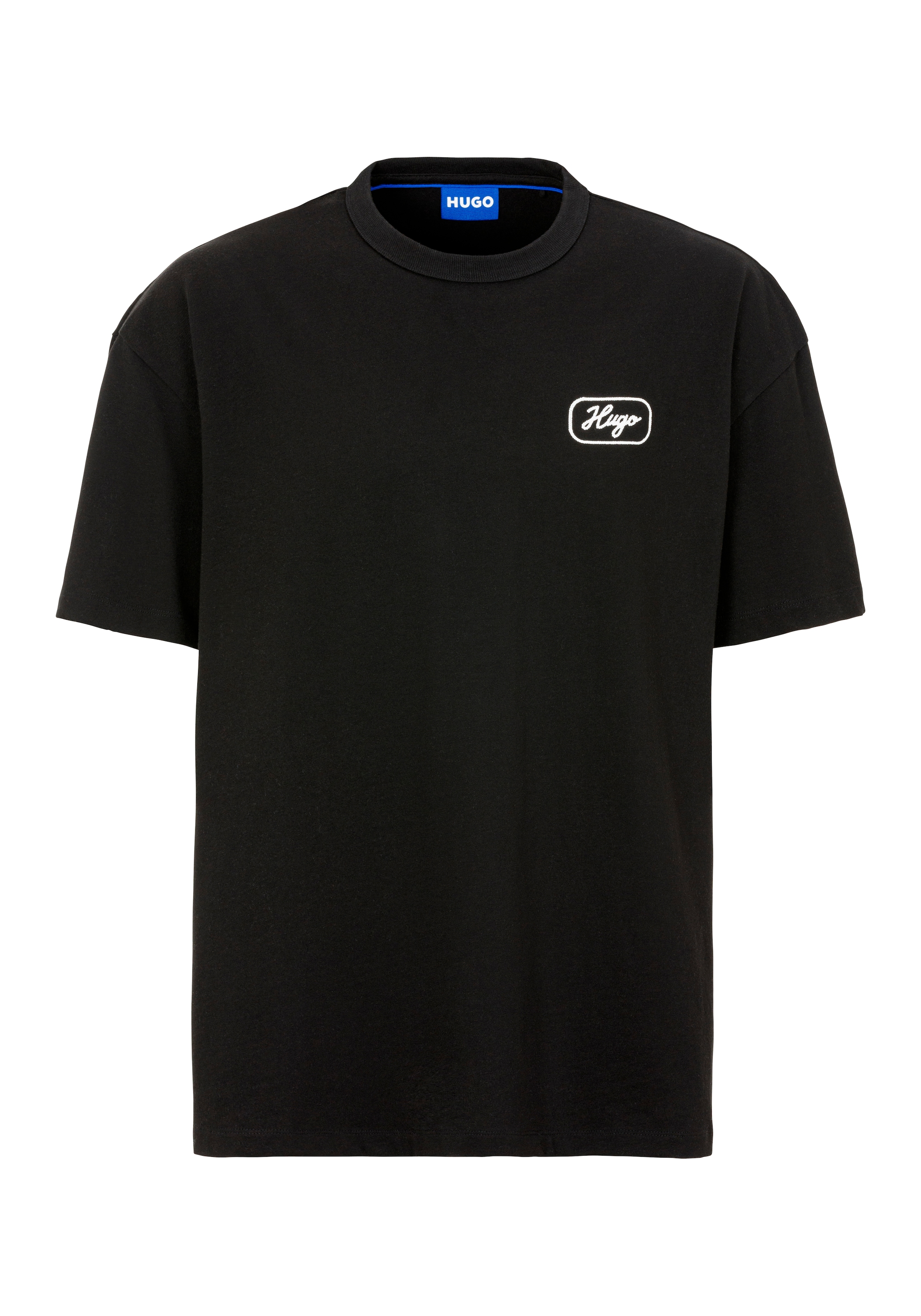 HUGO Blue T-Shirt »Nampie«, mit großem Aufdruck