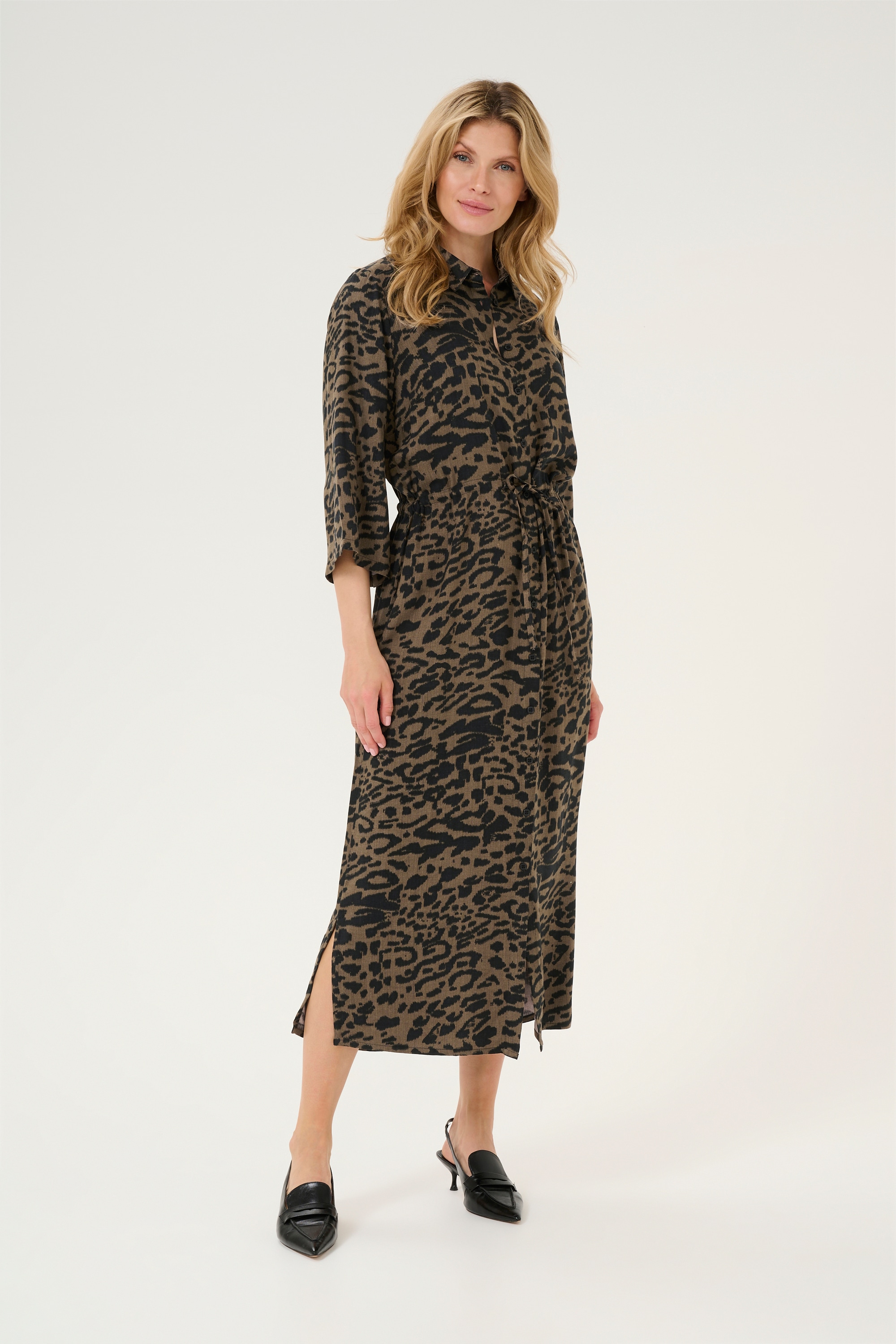 KAFFE Midikleid »Kleid KAforrest«
