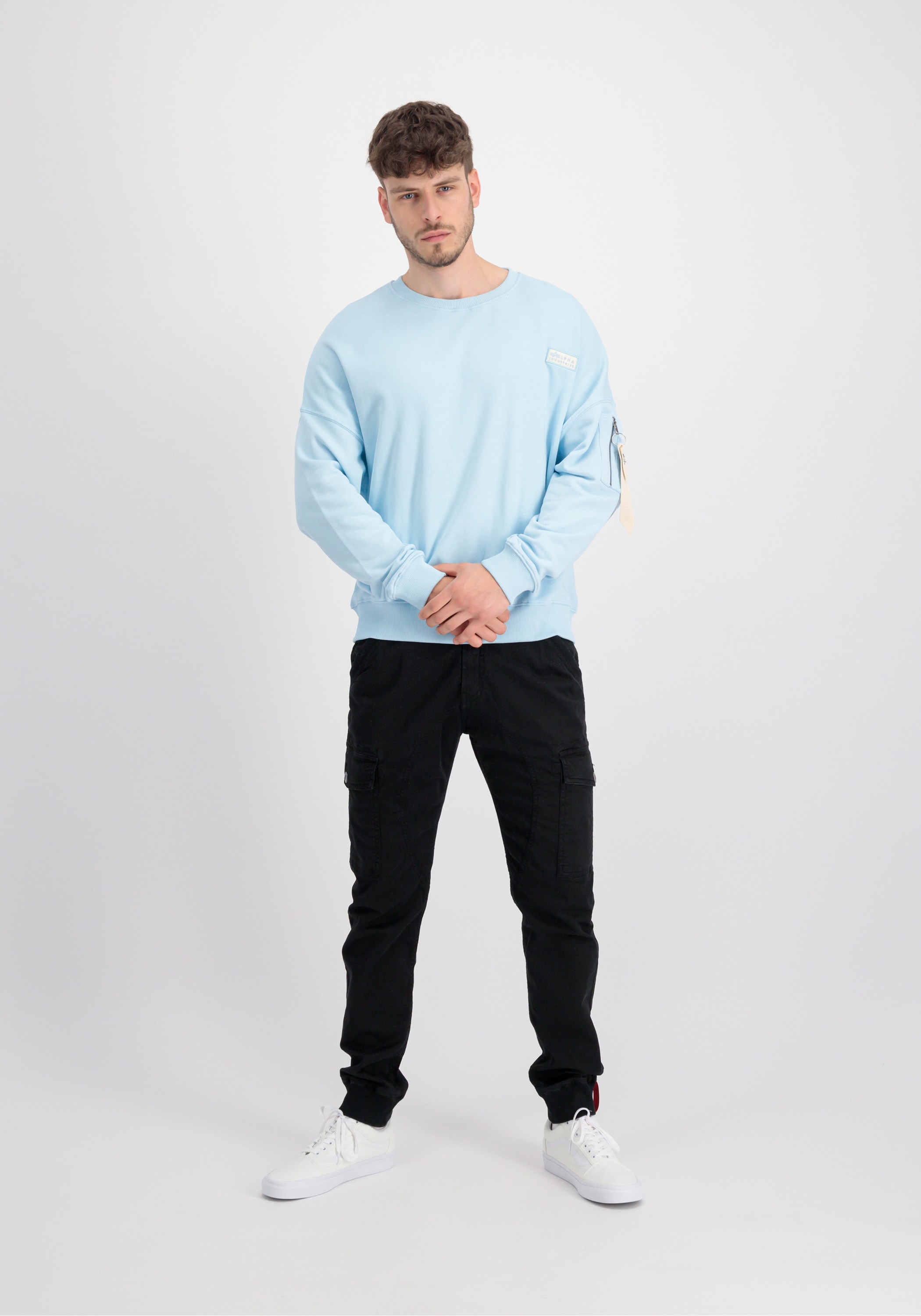 Alpha Industries Sweater »Alpha Industries Men - Sweatshirts Organics OS Sweater«