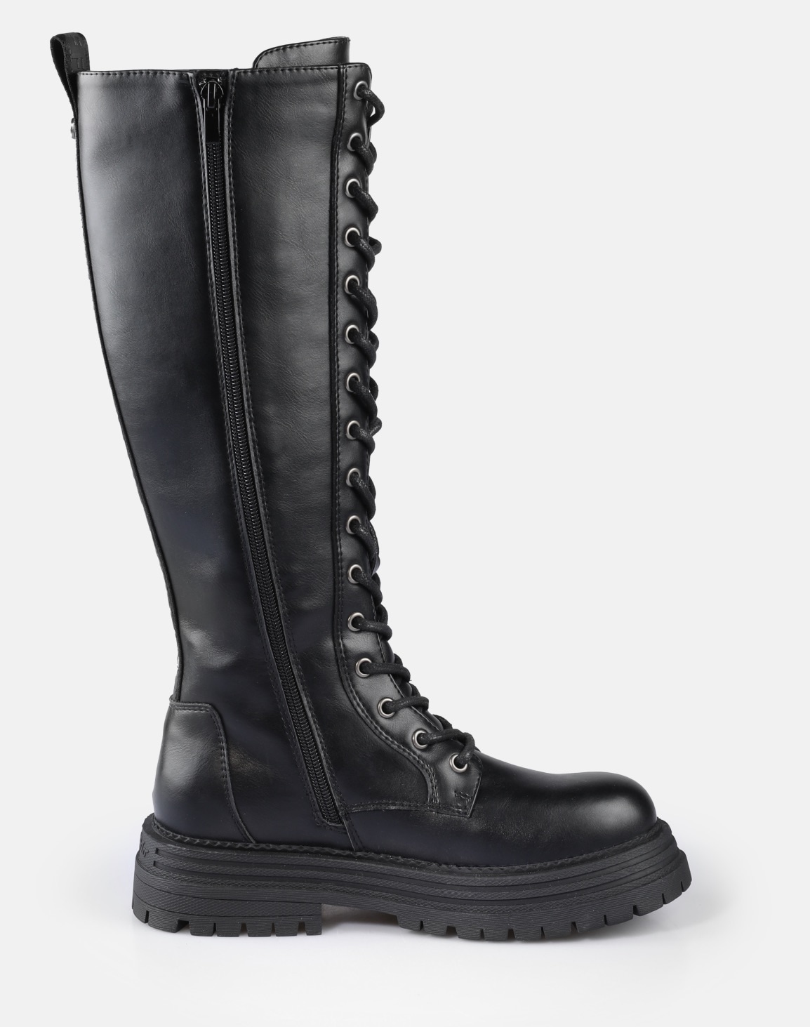 Buffalo Schnürstiefel »LENNOX LACE UP HI«  Langschaftstiefel, Festival-Stiefel, Plateaustiefel mit Memory Foam