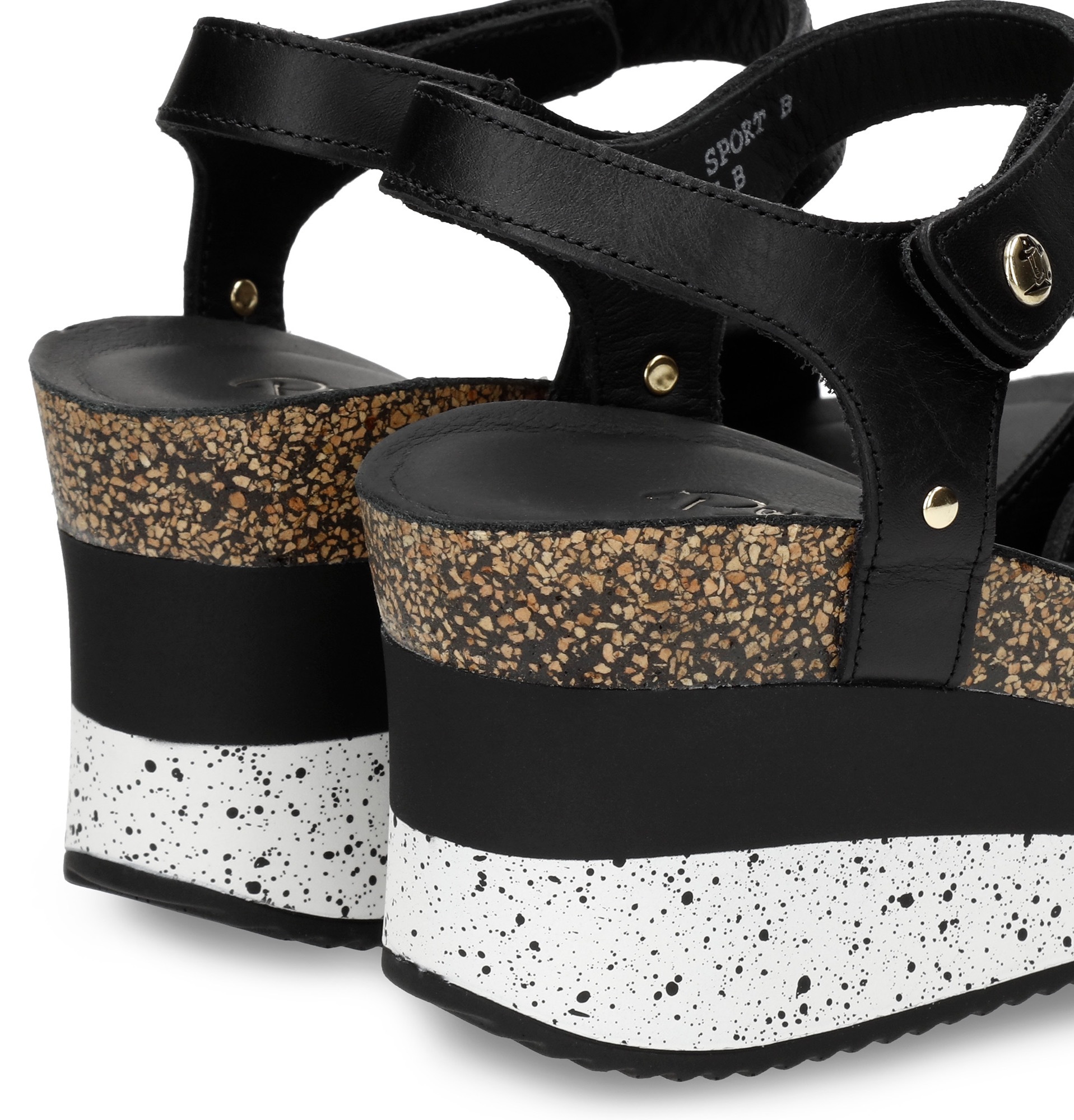 Panama Jack Keilsandalette »Nica«, Plateausandale, Sandalette, Sommerschuh mit weicher Lederdecksohle