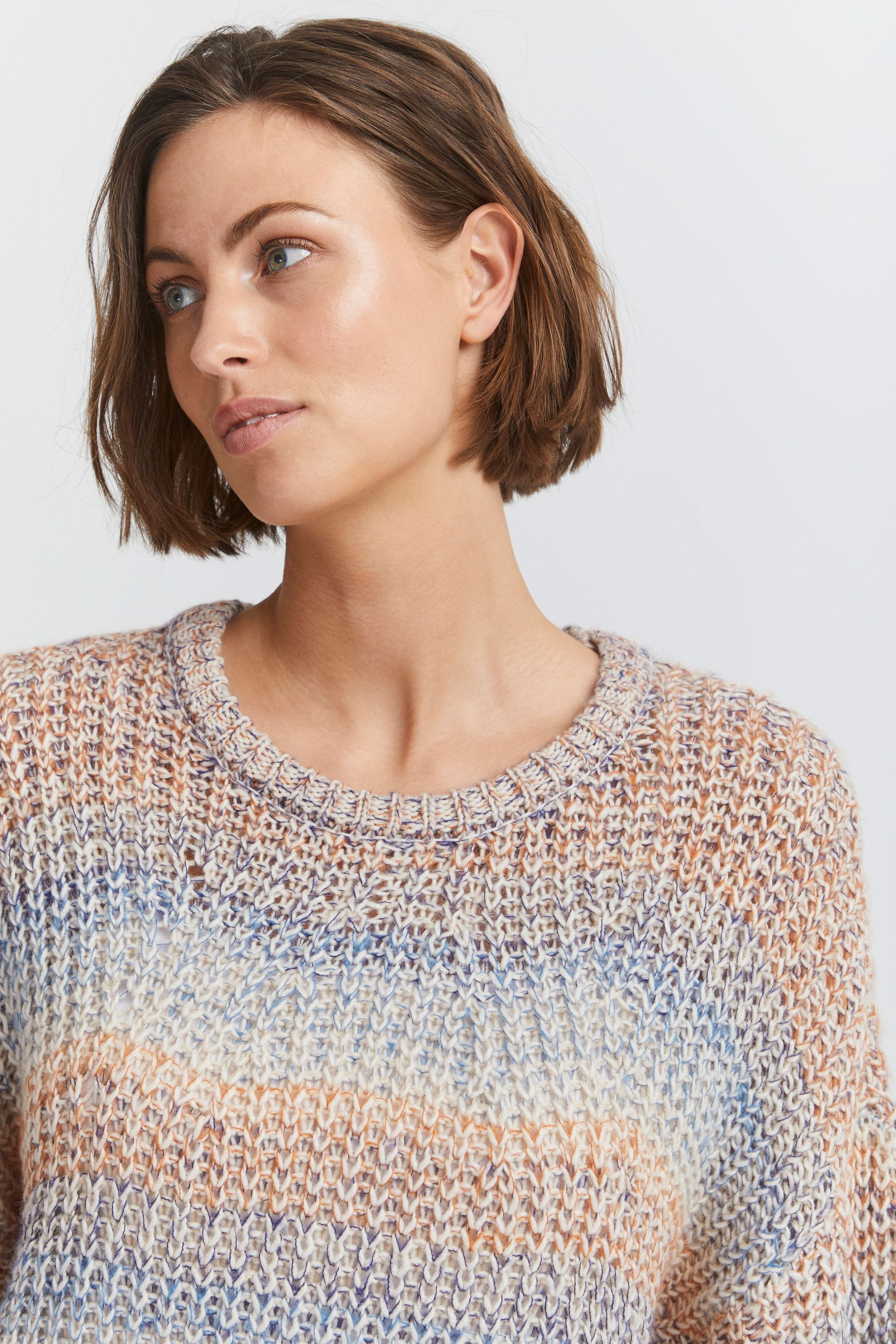 fransa Strickfleece-Pullover »Strickpullover FRLisa«